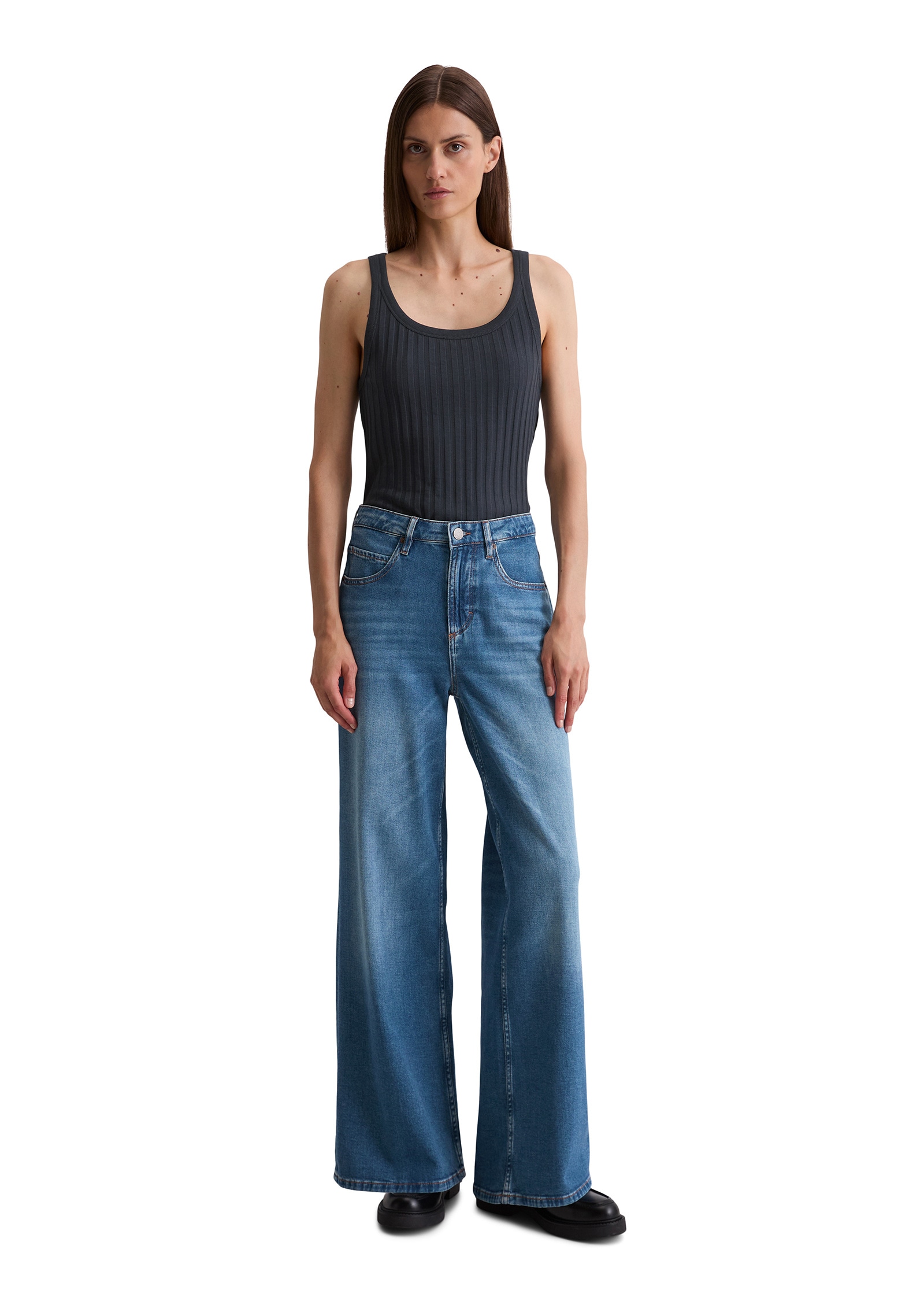 Marc O'Polo Weite Jeans »aus Organic-Cotton-Lyocell-Stretch«