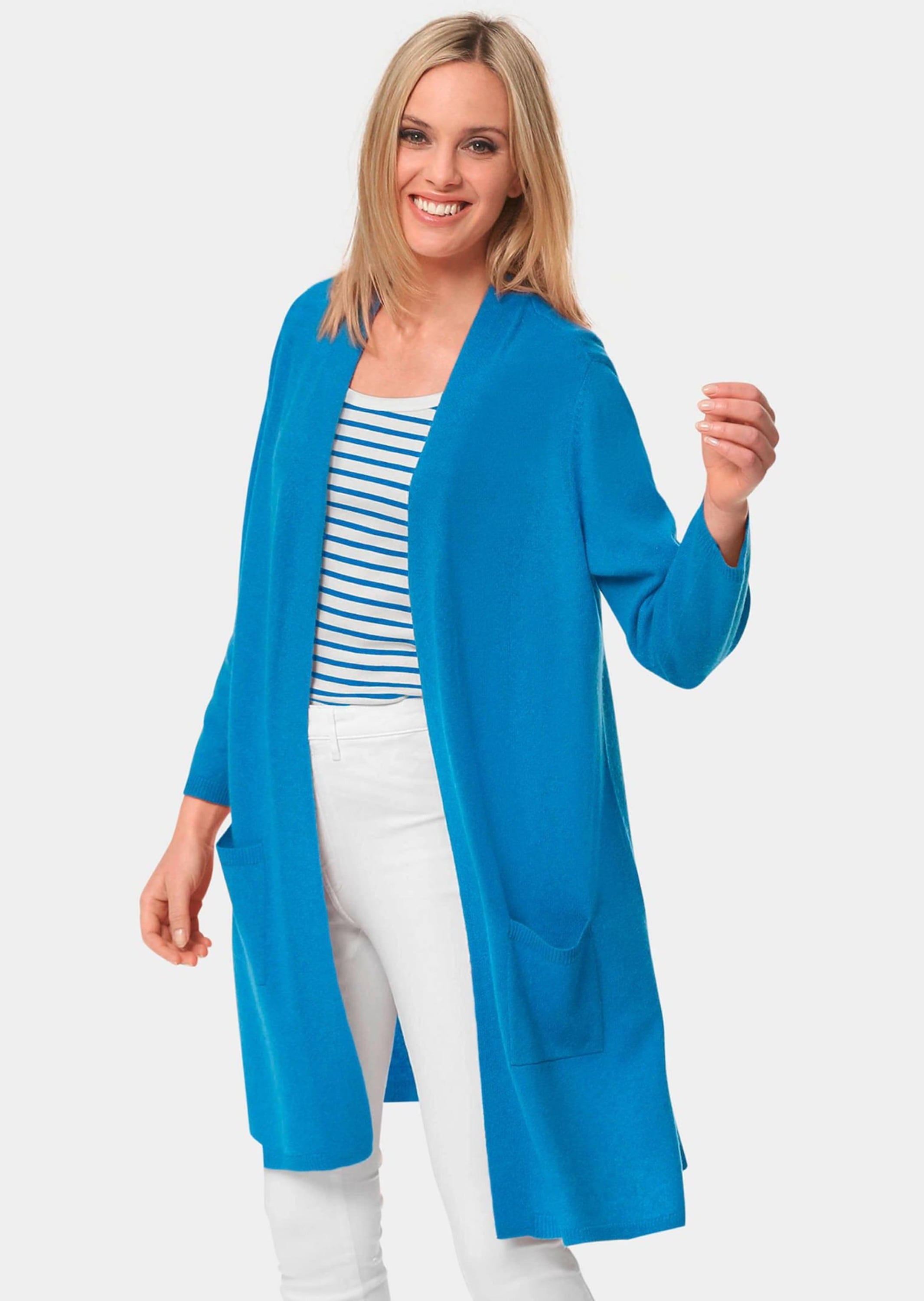 GOLDNER Strickjacke »Kaschmir-Longstrickjacke Modische Kaschmir-Longstrickjacke«