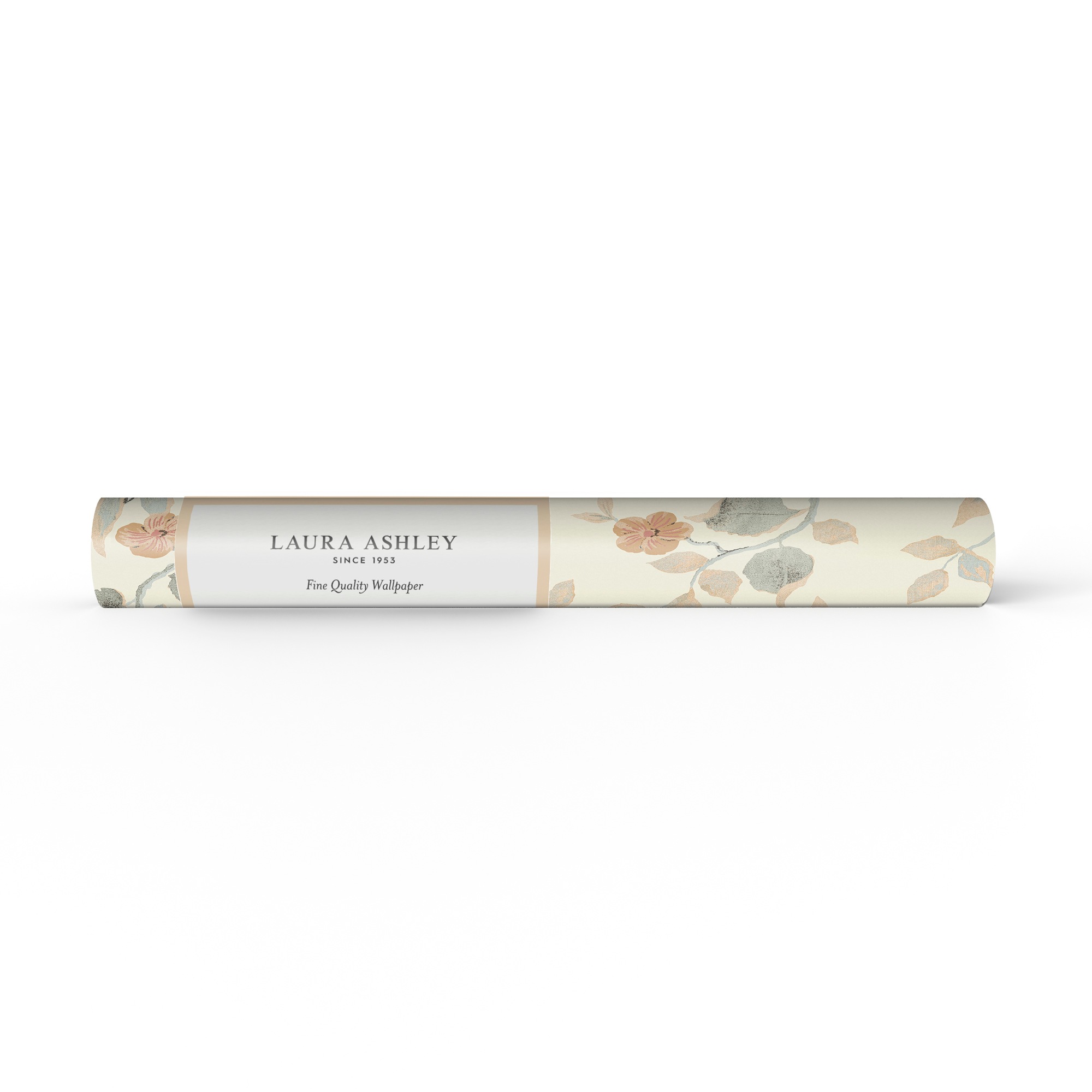 LAURA ASHLEY Vliestapete »Alyworth Trail Apricot«, geblümt, 10mx52cm (ca. 5m2)