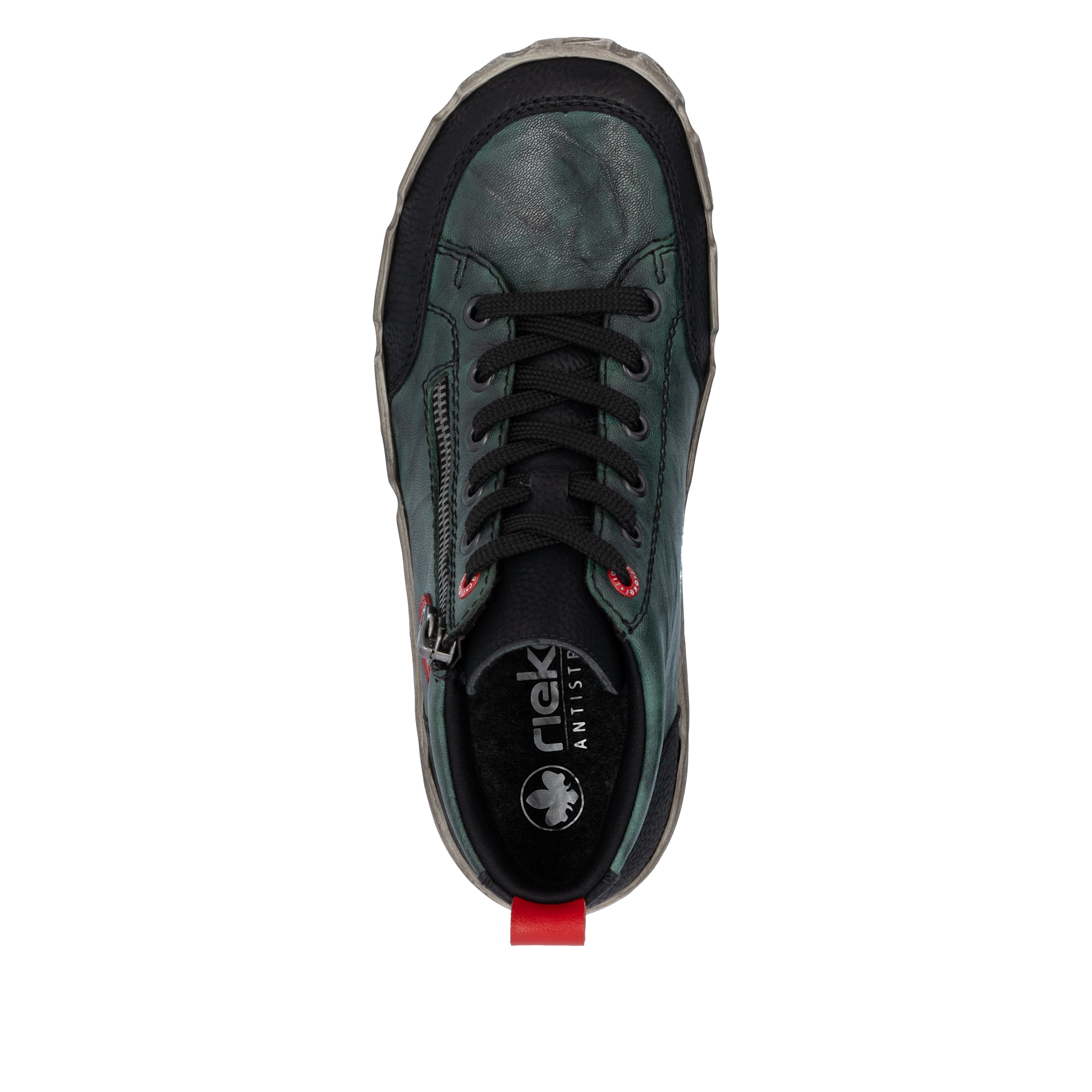 Rieker Schnürboots, Sneakerboots, Schnürboots, Stiefelette mit weicher Innensohle