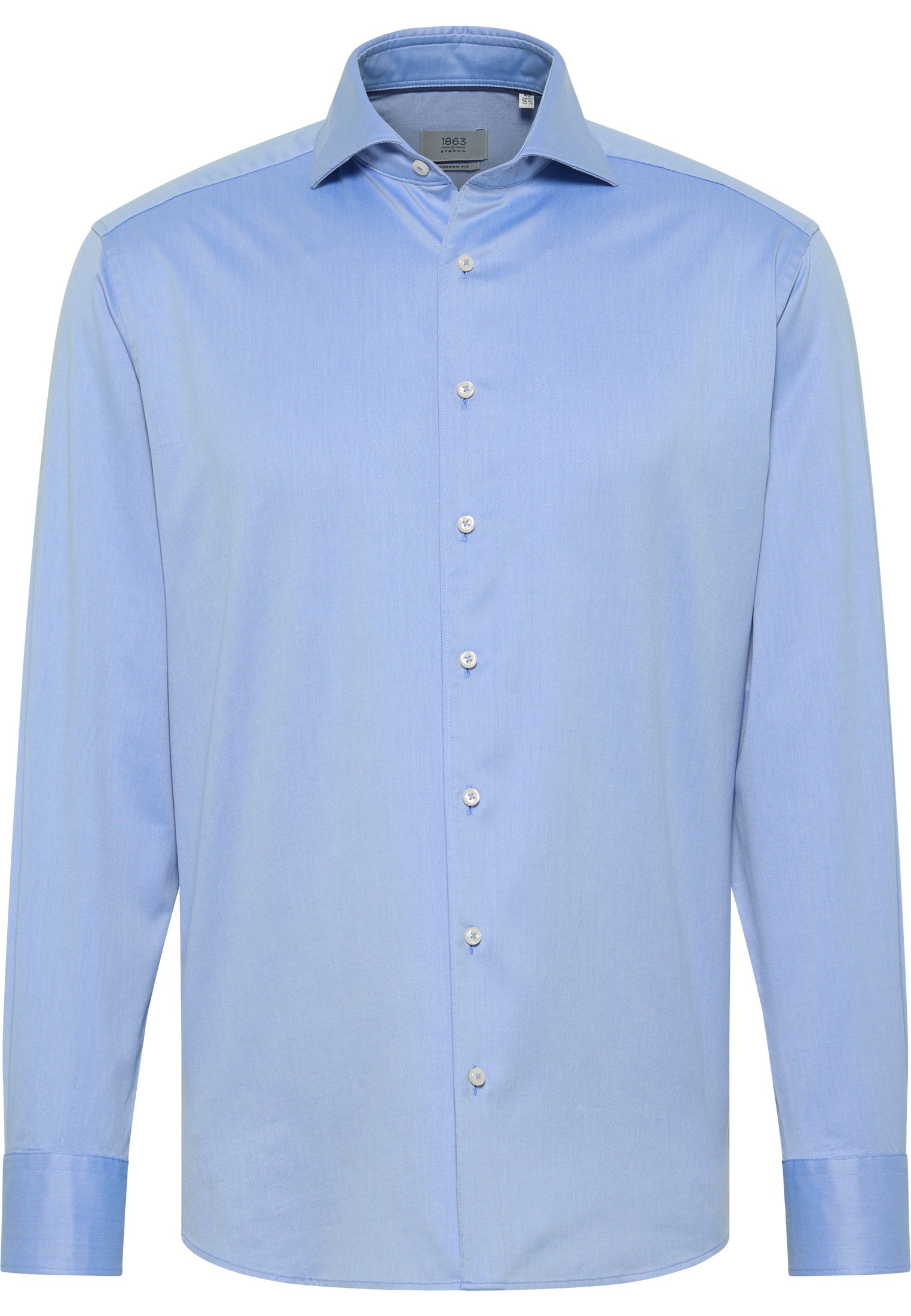 Eterna Langarmhemd »MODERN FIT« EASY IRON (bügelleicht)