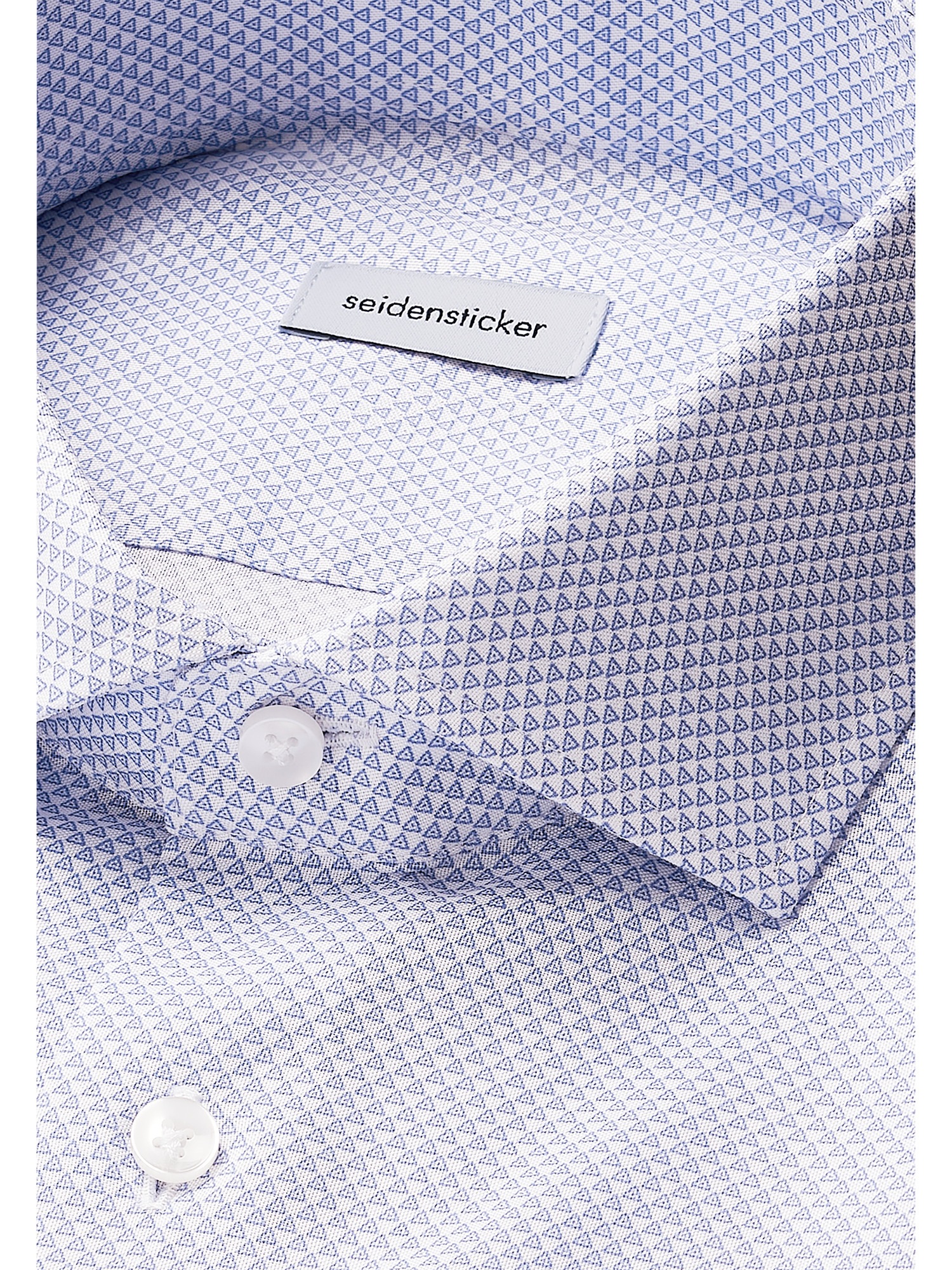 seidensticker Businesshemd »Schwarze Rose« Slim 1/1 Kentkragen Druck