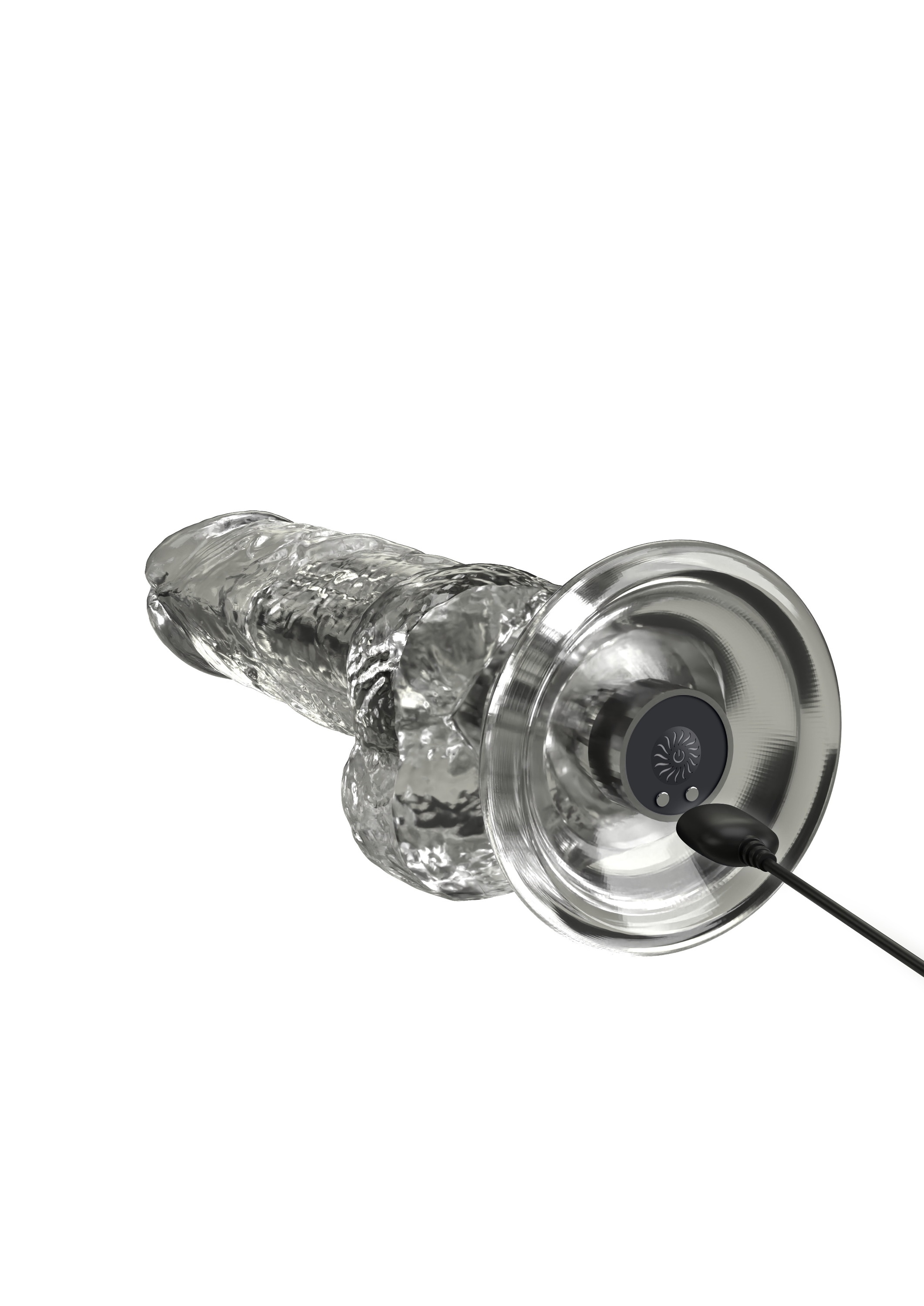 Crystal Clear Vibrator »Naturvibrator Vibrator mit Saugfuß«