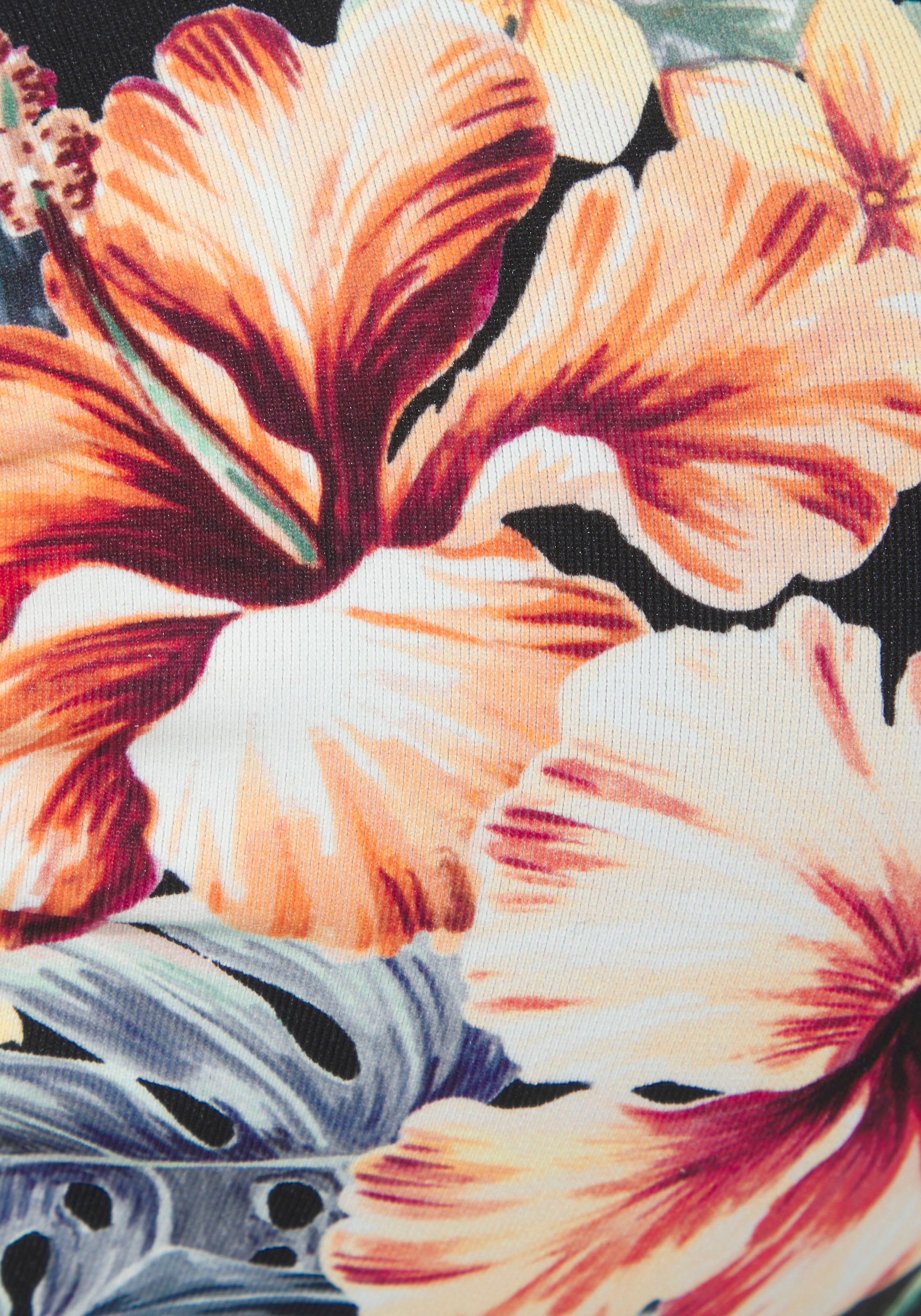 LASCANA Bügel-Bandeau-Bikini-Top »Salsa«, mit tollem Blumenprint