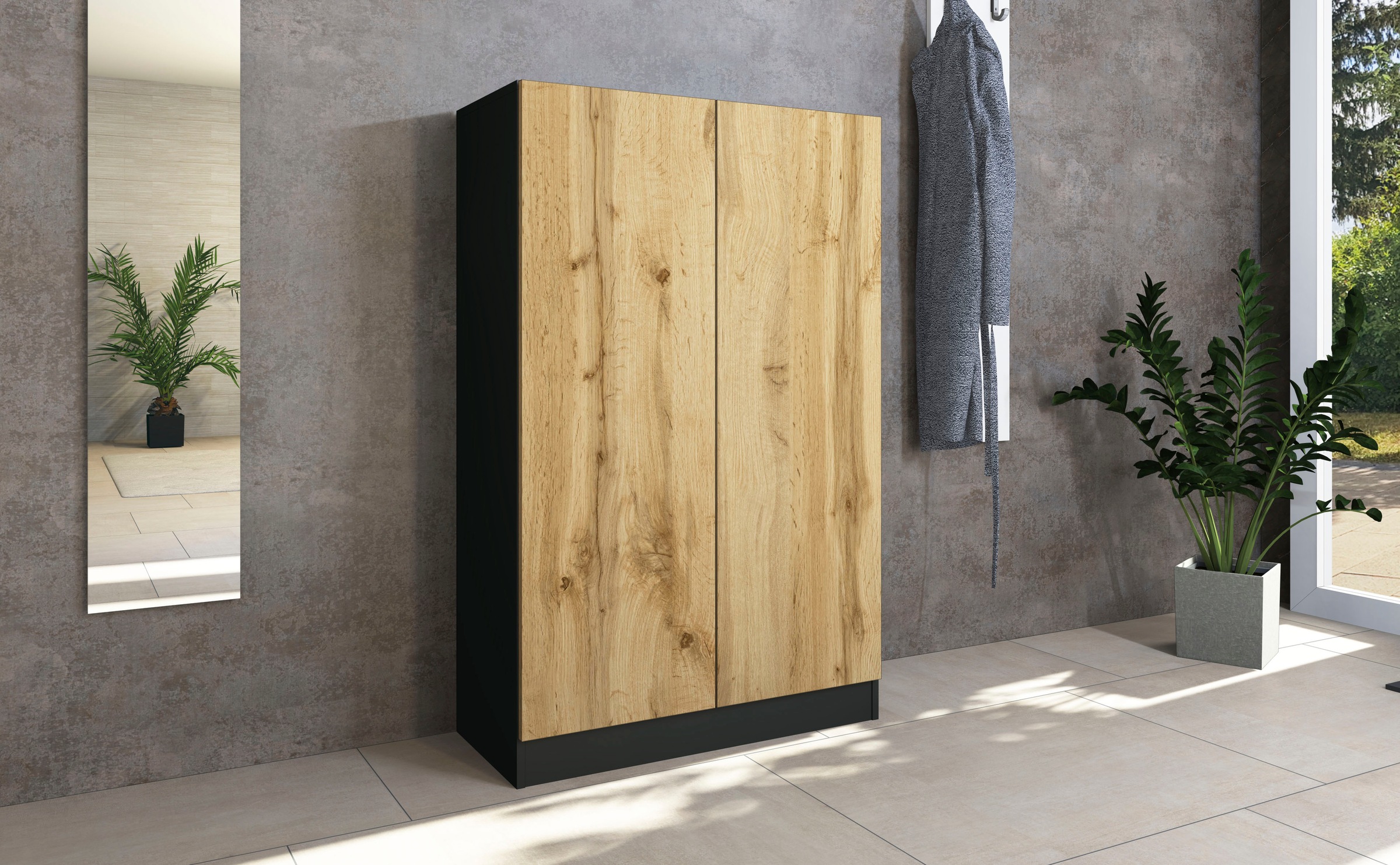 borchardt Möbel Schuhschrank "Vaasa3" Breite 76 cm günstig online kaufen