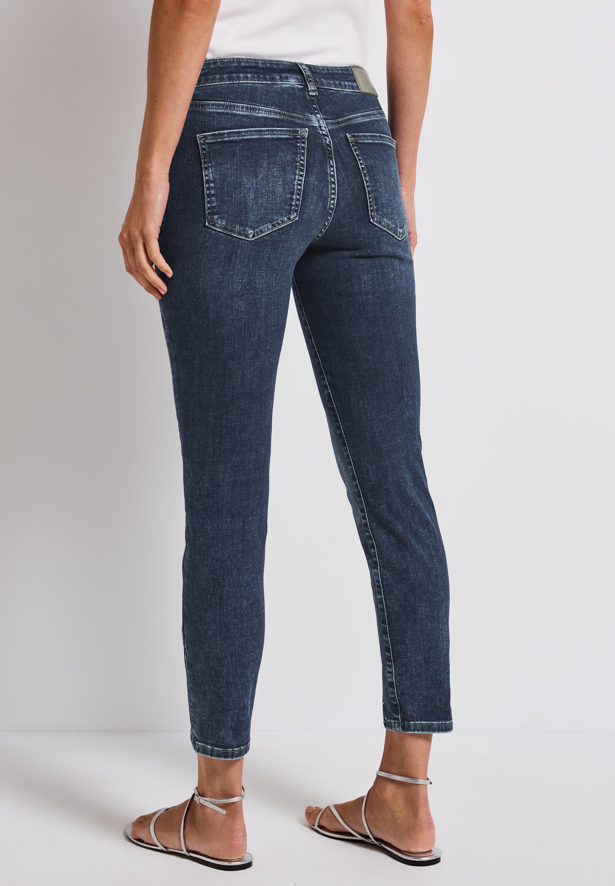STREET ONE Slim-fit-Jeans, High Waist günstig online kaufen