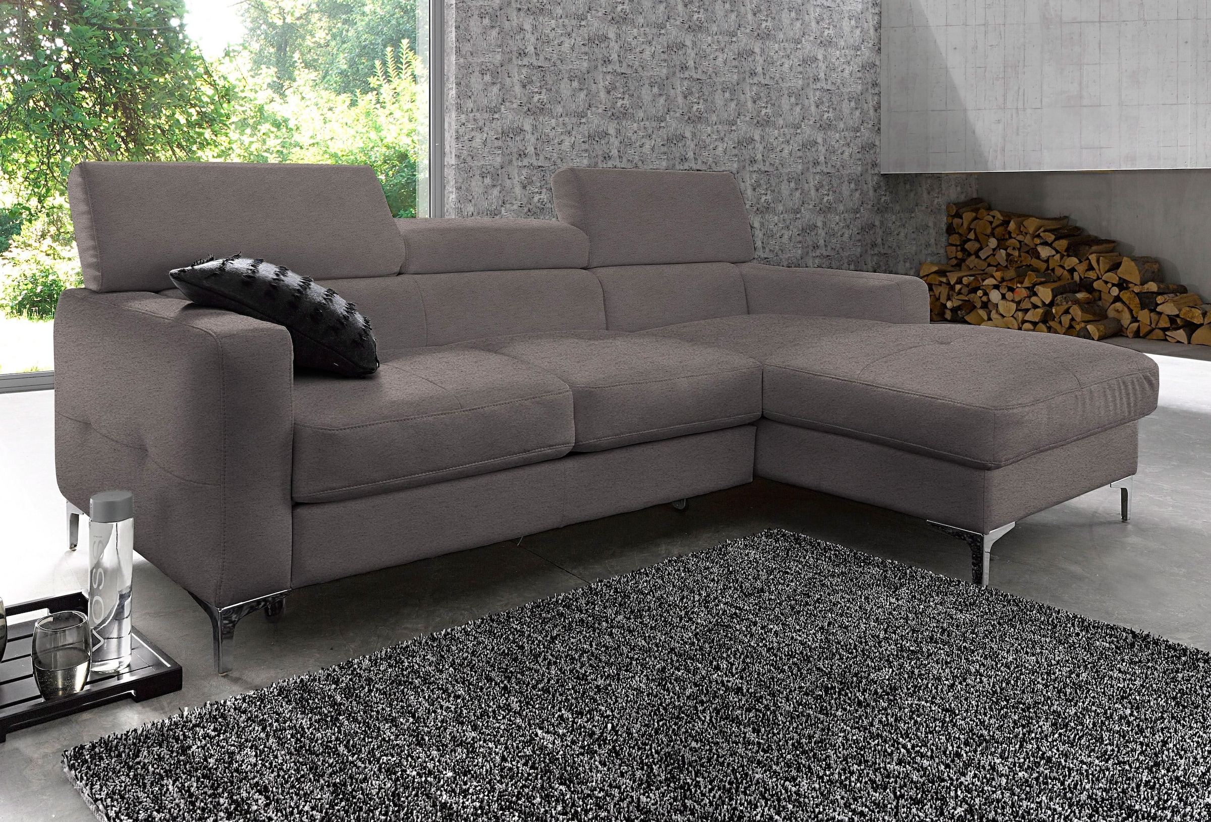 COTTA Polstergarnitur "Sammy L-Form", (Set), Set bestehend aus: Ecksofa mit günstig online kaufen
