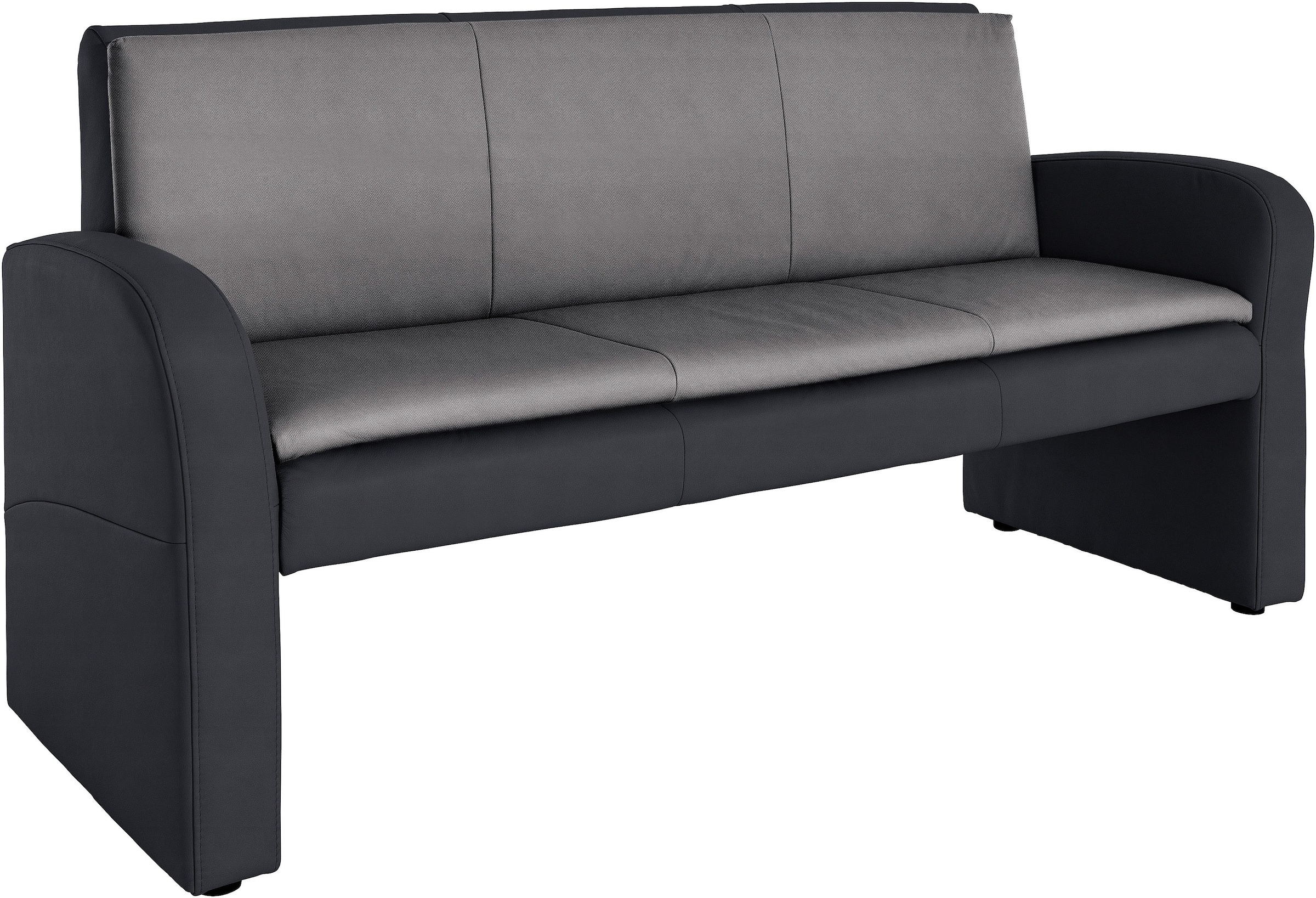 exxpo - sofa fashion Hockerbank "Cortado, 3-Sitzer Küchensofa mit hohem Sit günstig online kaufen