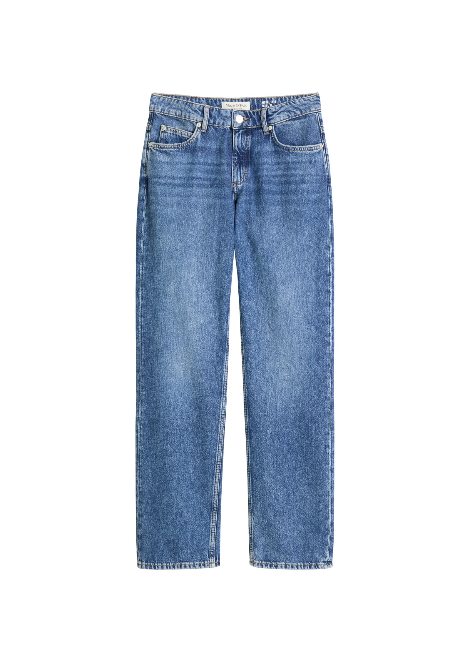 Marc O'Polo Regular-fit-Jeans »aus Rigid Denim ohne Elasthan«