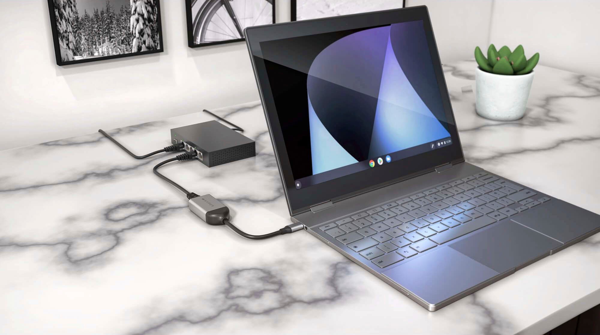 Hyper Adapter »USB-C to 2.5G Ethernet«, RJ-45 (Ethernet) zu USB Typ C