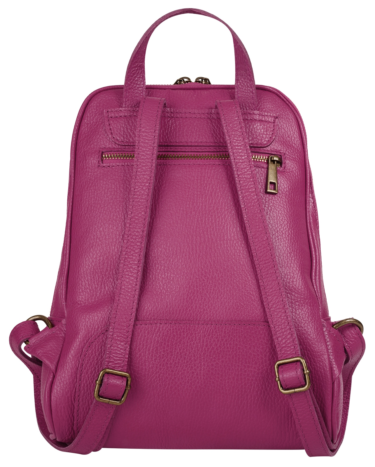 Samantha Look Cityrucksack, echt Leder, Made in Italy