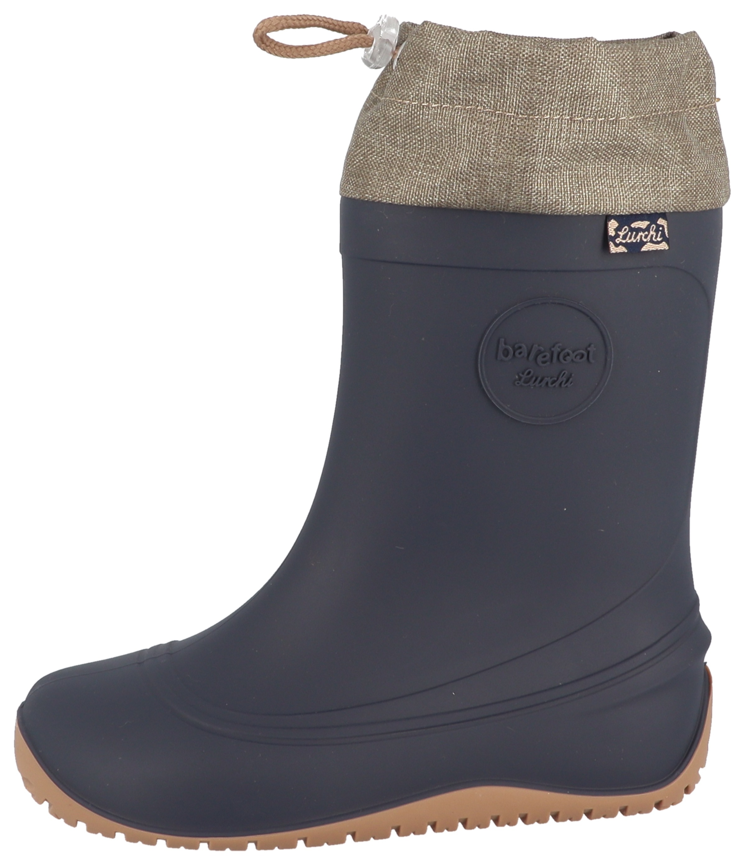 Lurchi Barfußschuh "Pico Barefoot" Regenstiefel mit Schnellverschluss, Größenschablone zum Download