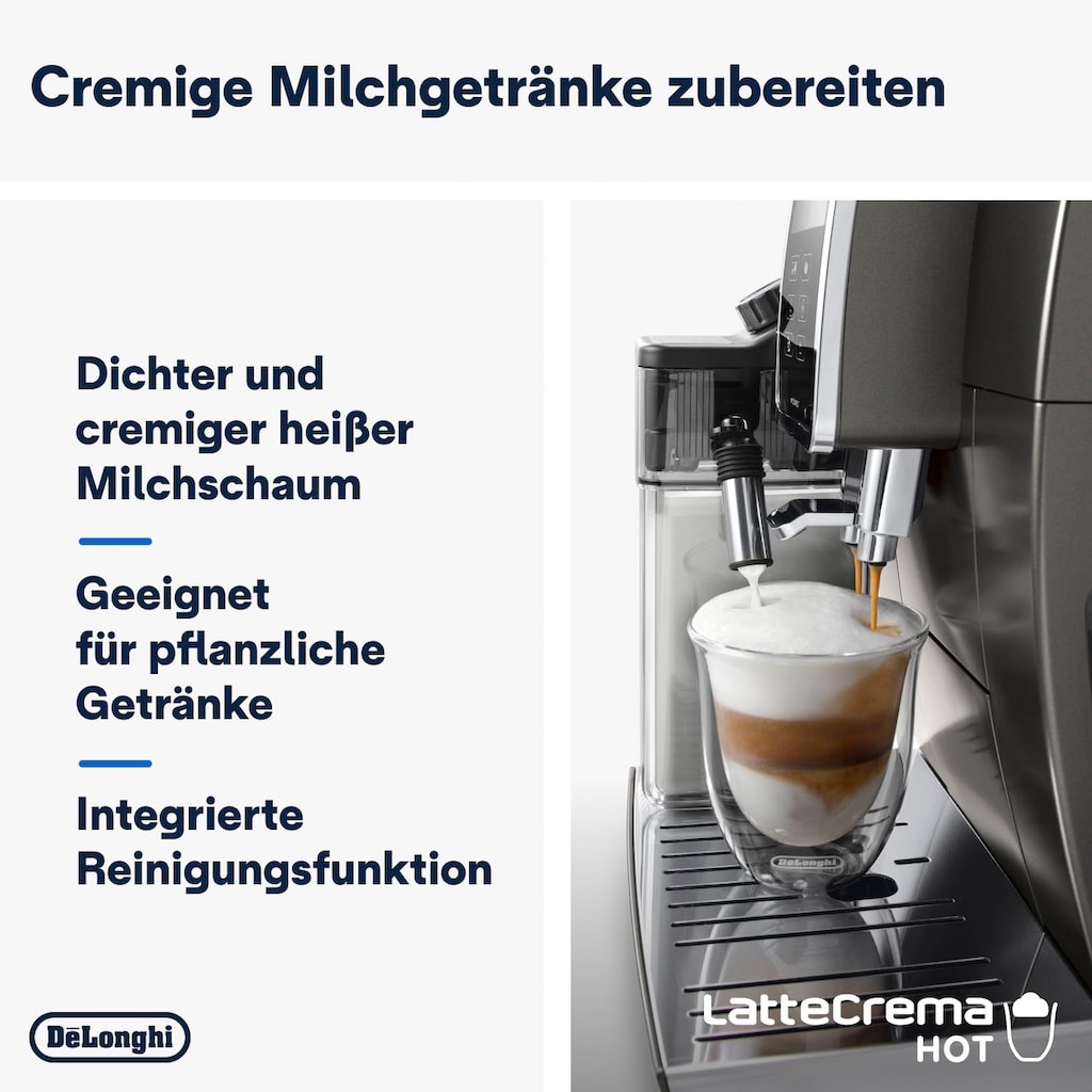 De'Longhi Kaffeevollautomat »Dinamica Plus ECAM 370.95.T«