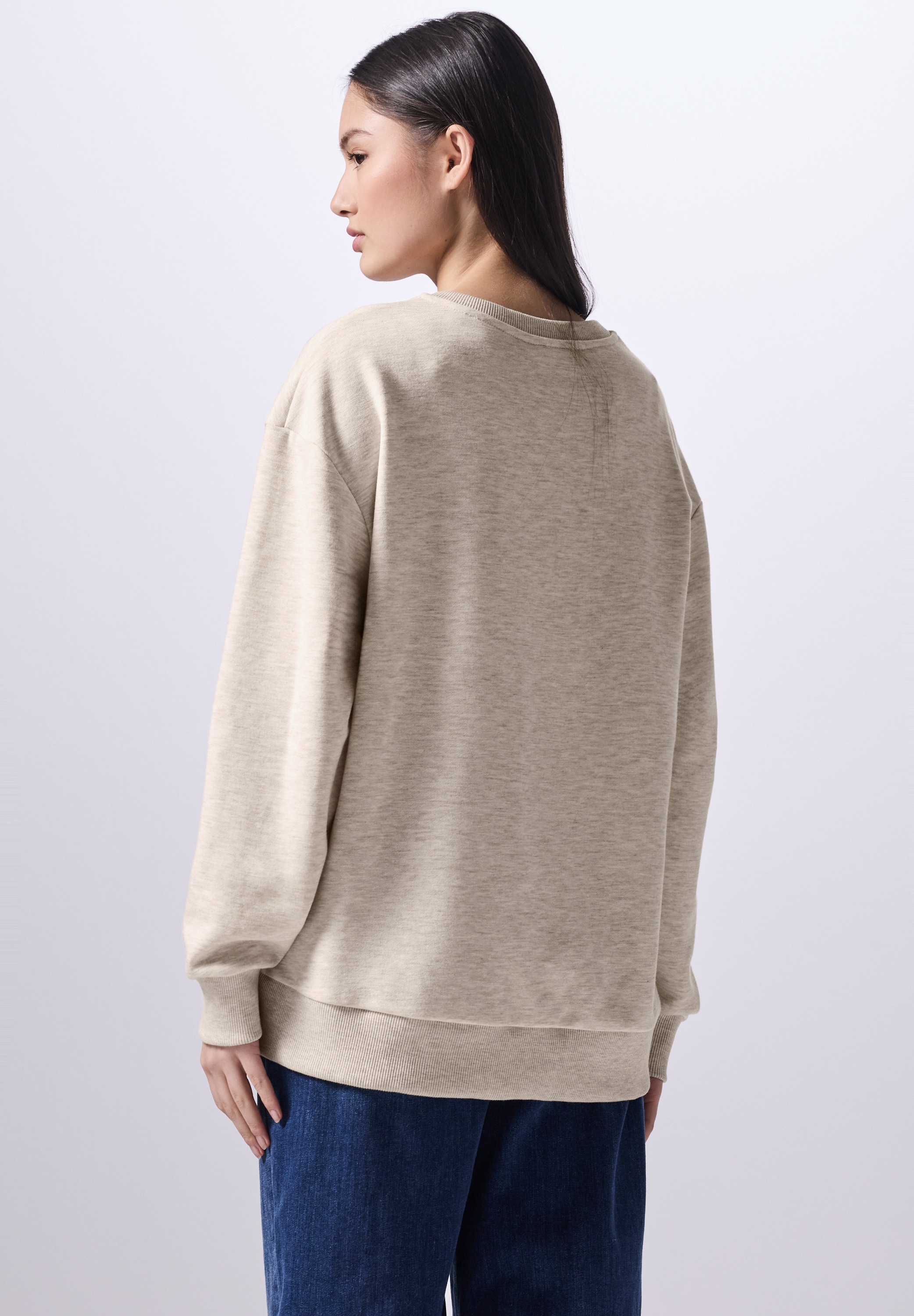 STREET ONE STUDIO Sweatshirt, im soften Baumwoll-Mix