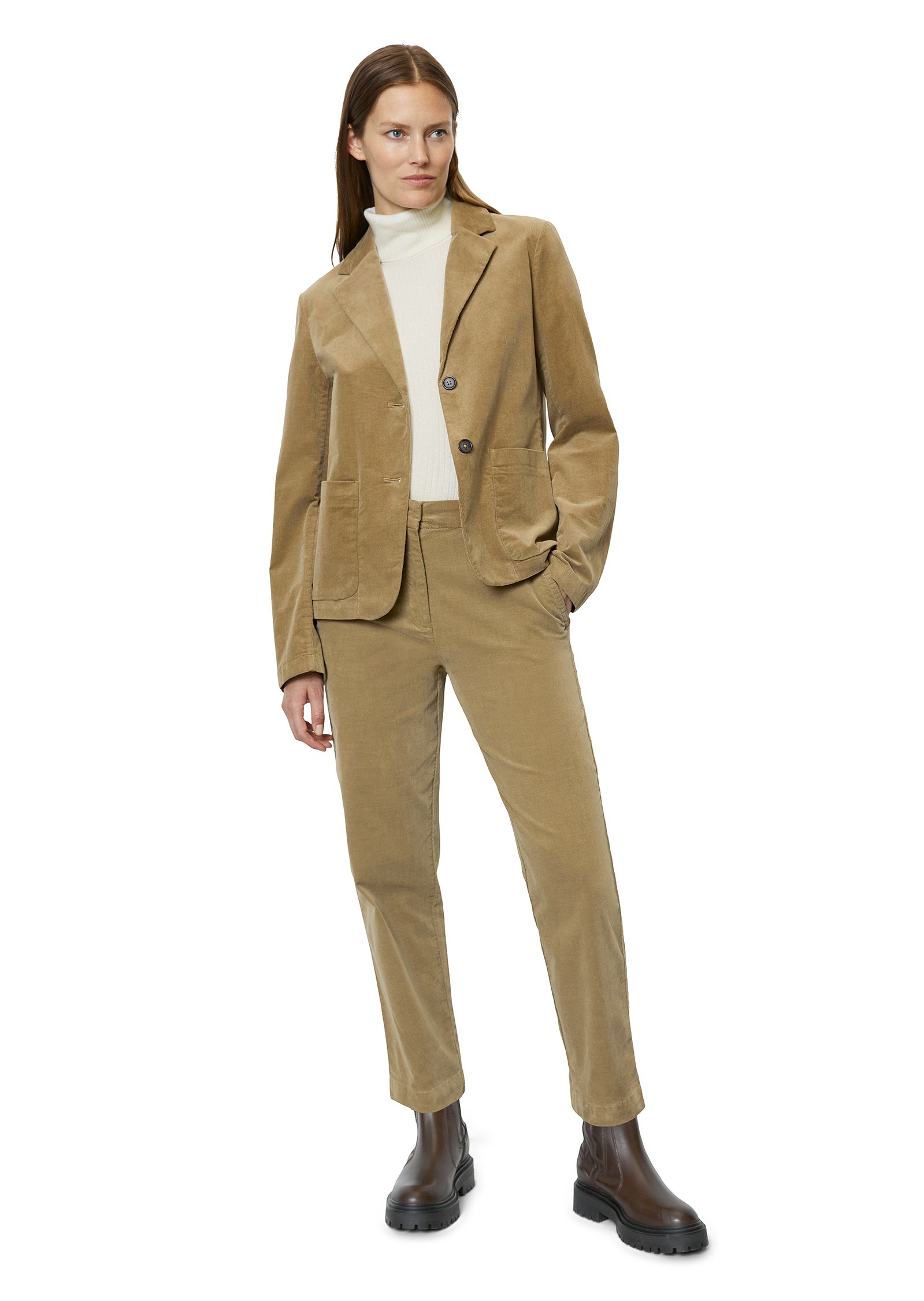 Marc O'Polo Longblazer »aus Babycord-Qualität«