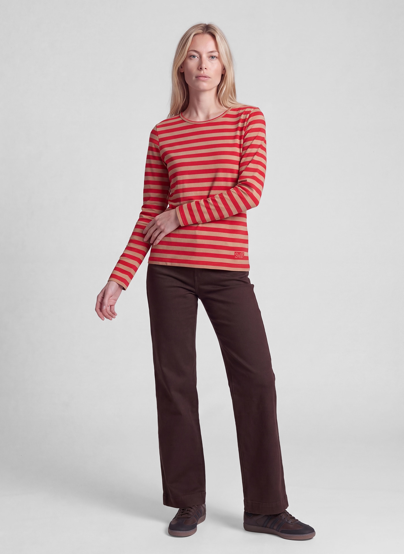 Rabe Langarmshirt im Streifen-Design
