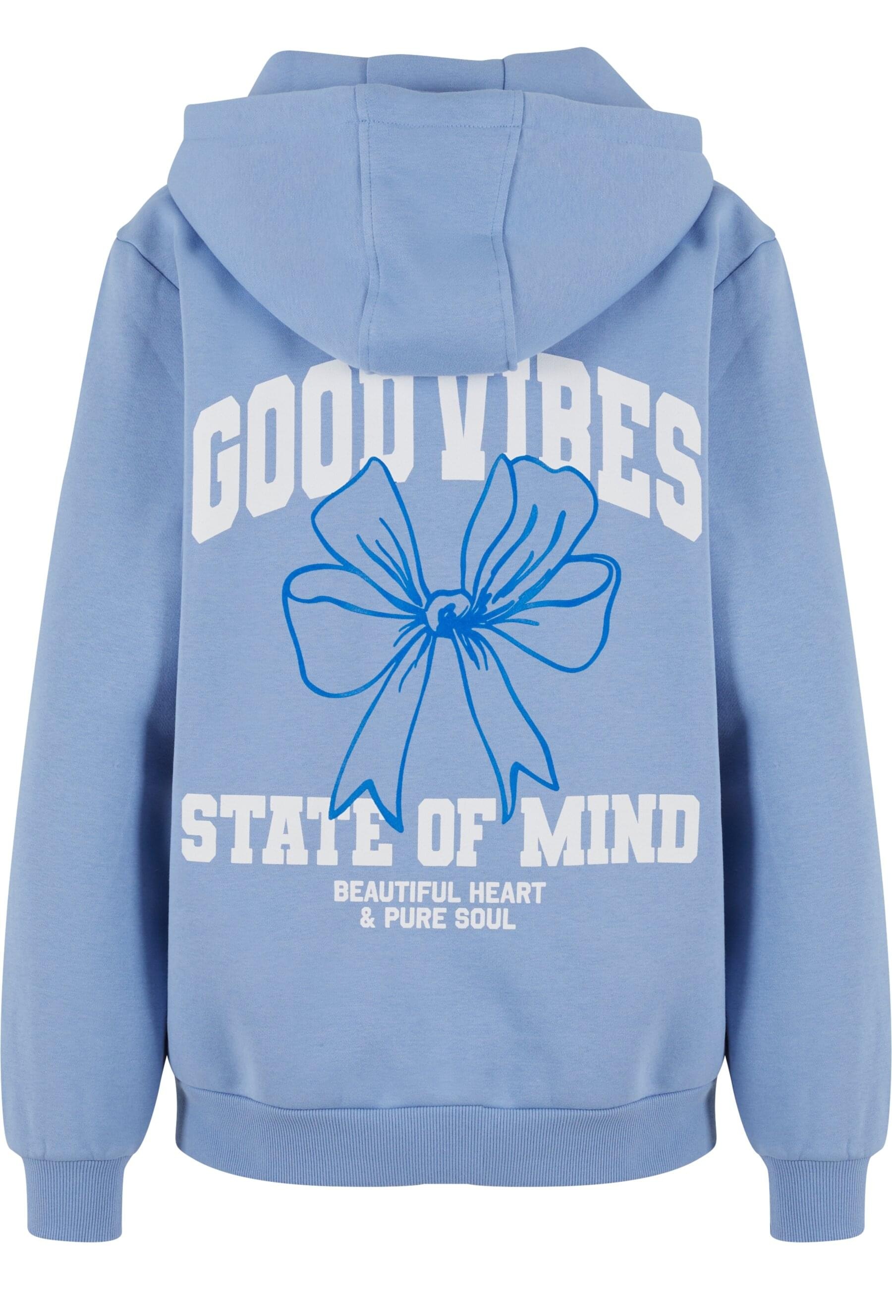 Miss Tee Kapuzenpullover "Miss Tee Good Vibes Bow Ladies Fluffy Hoody" 1 St günstig online kaufen