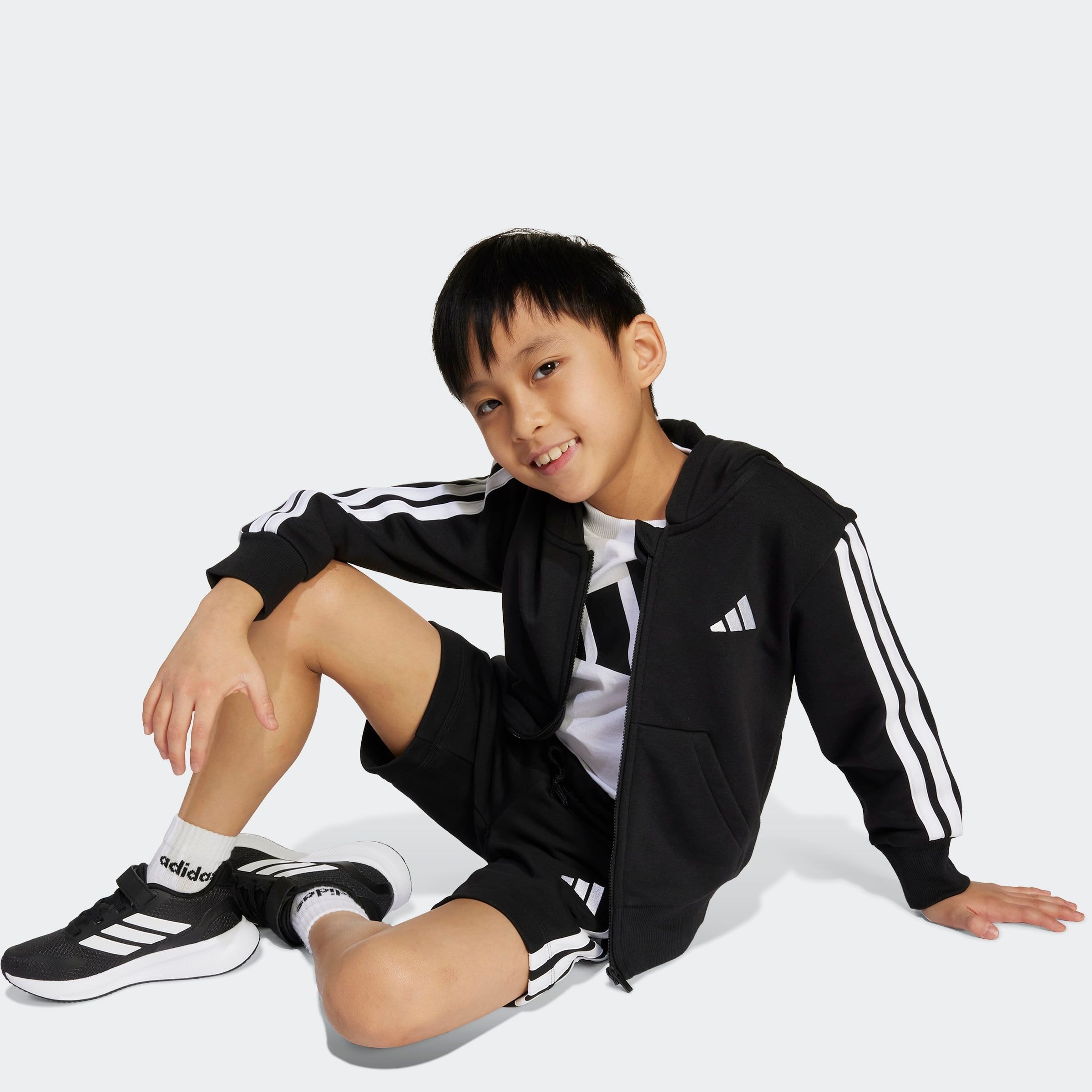 adidas Sportswear Sweatjacke »LK 3S FL FZ HD«