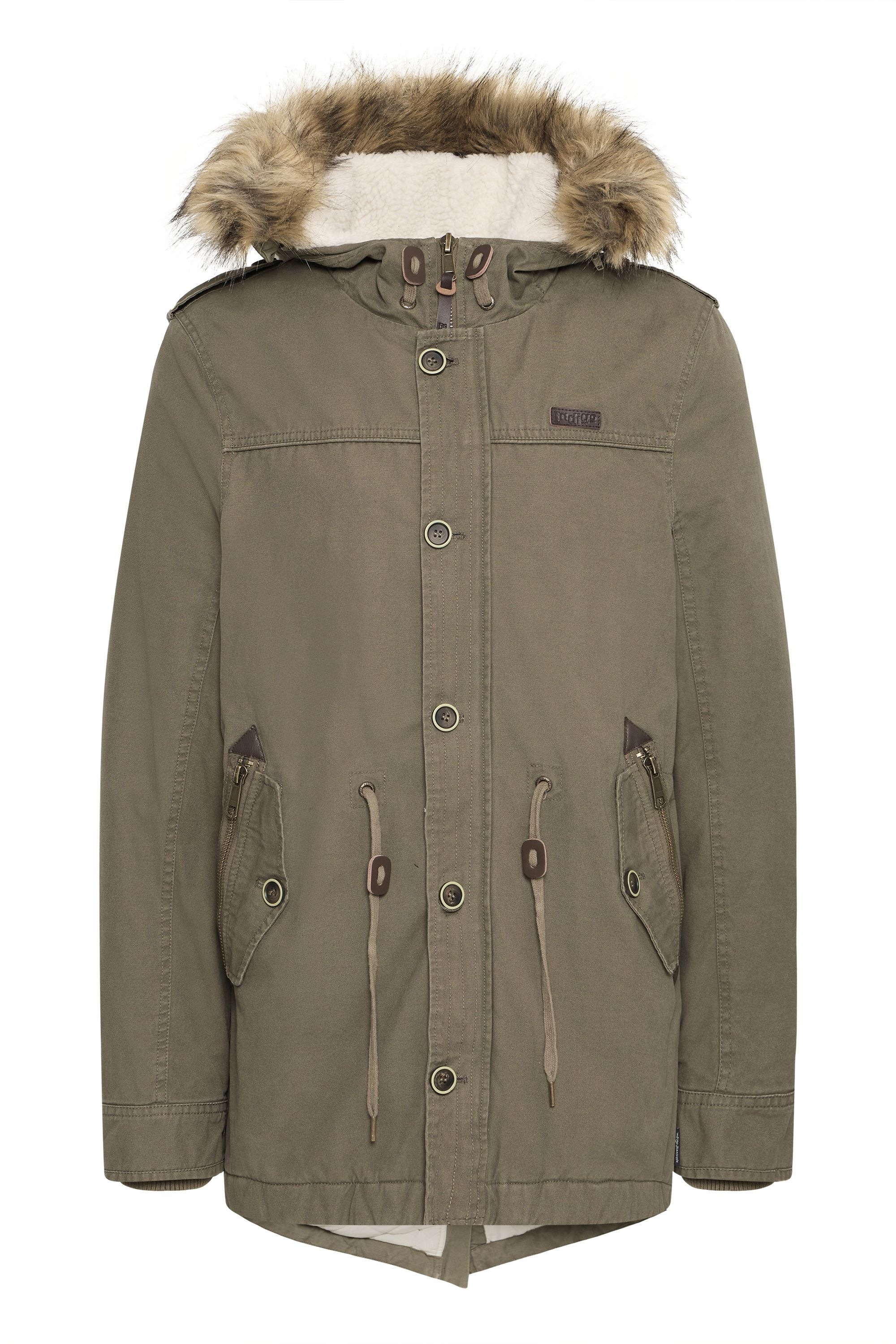 Indicode Langmantel "Parka IDPulsoor" günstig online kaufen