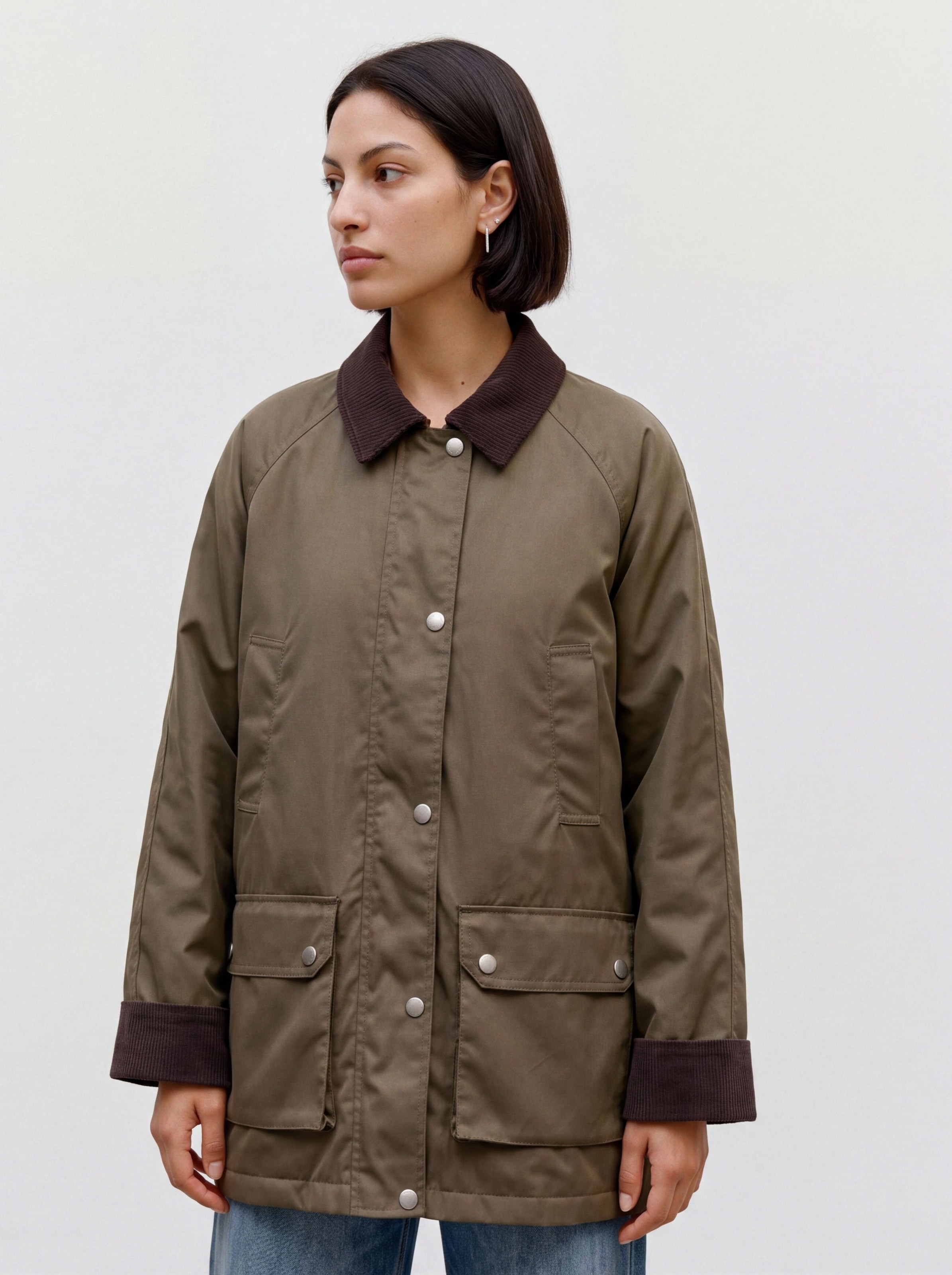 Vero Moda Langjacke "VMWALES JACKET NOOS" Kunstfaser