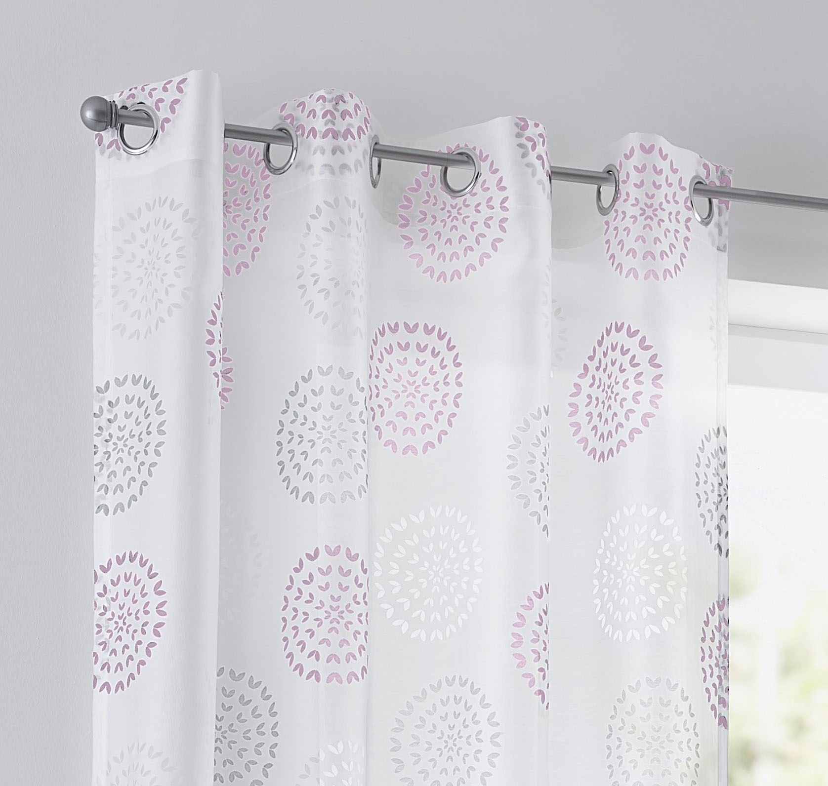 Kutti Vorhang "Bella" Ösen 1 Stk. tlg. Gardine, halbtransparent, Ausbrenner günstig online kaufen