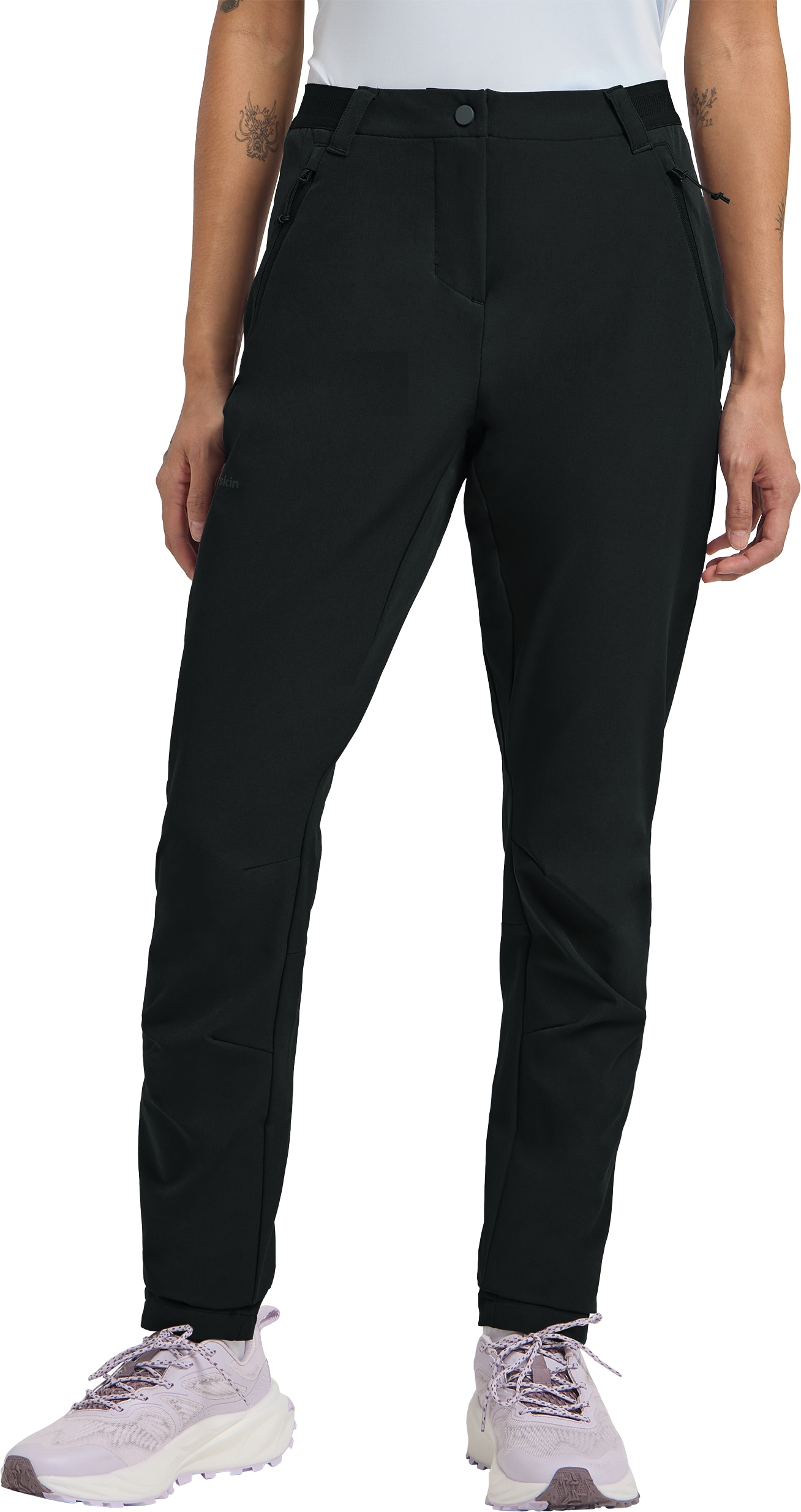 Jack Wolfskin Funktionshose »GEIGELSTEIN SLIM PANTS W«, sehr atmungsaktiv