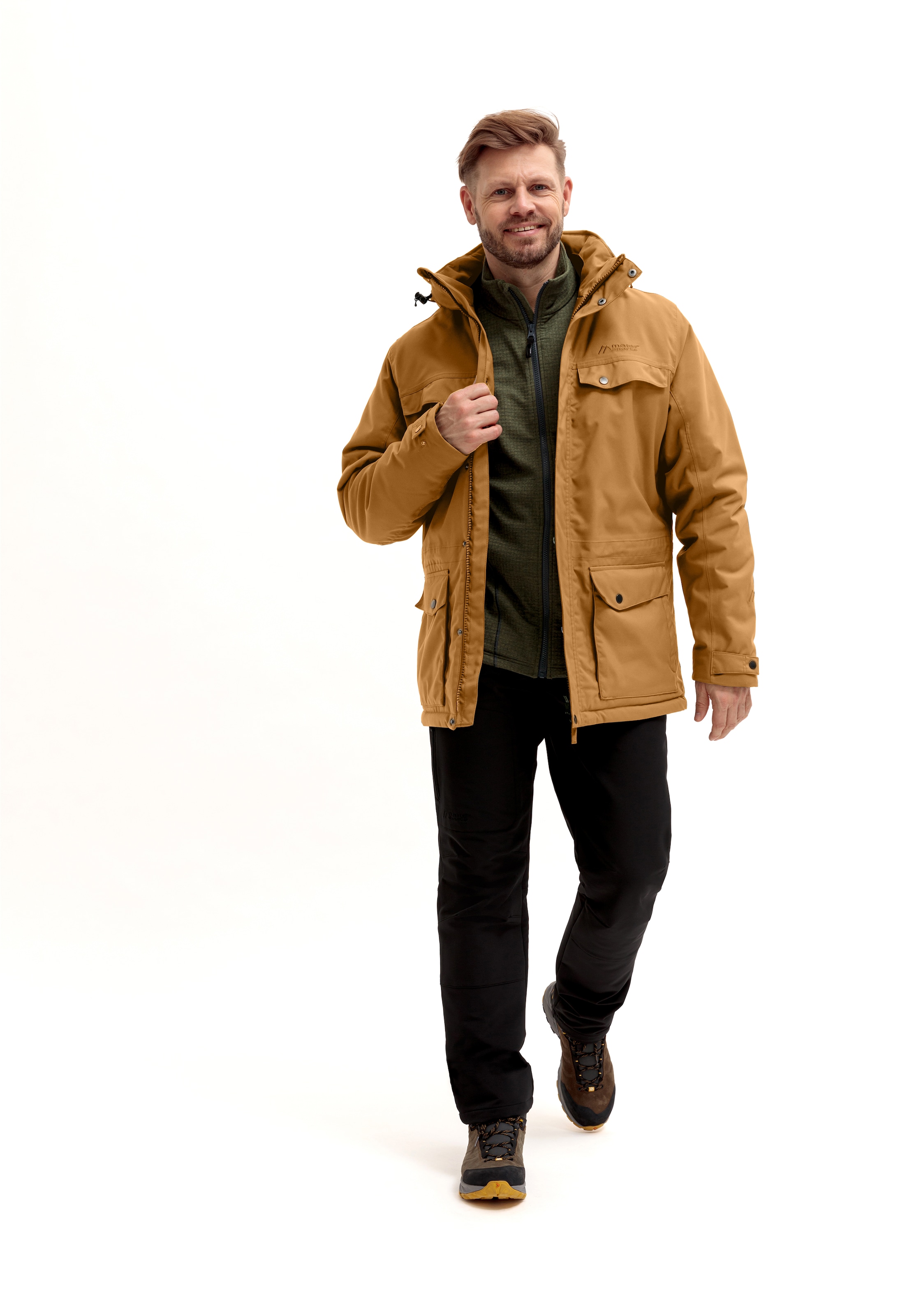 Maier Sports Funktionsjacke »Knuth«, Herren Outdoorjacke, wind/wasserdichte Jacke, mTHERM Isolation