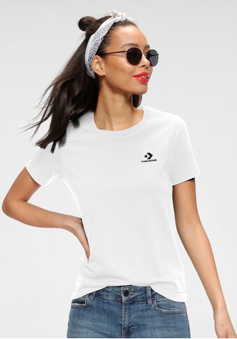 Converse T-Shirt »EMBROIDERED STAR CHEVRON LEFT CHEST TEE« kaufen
