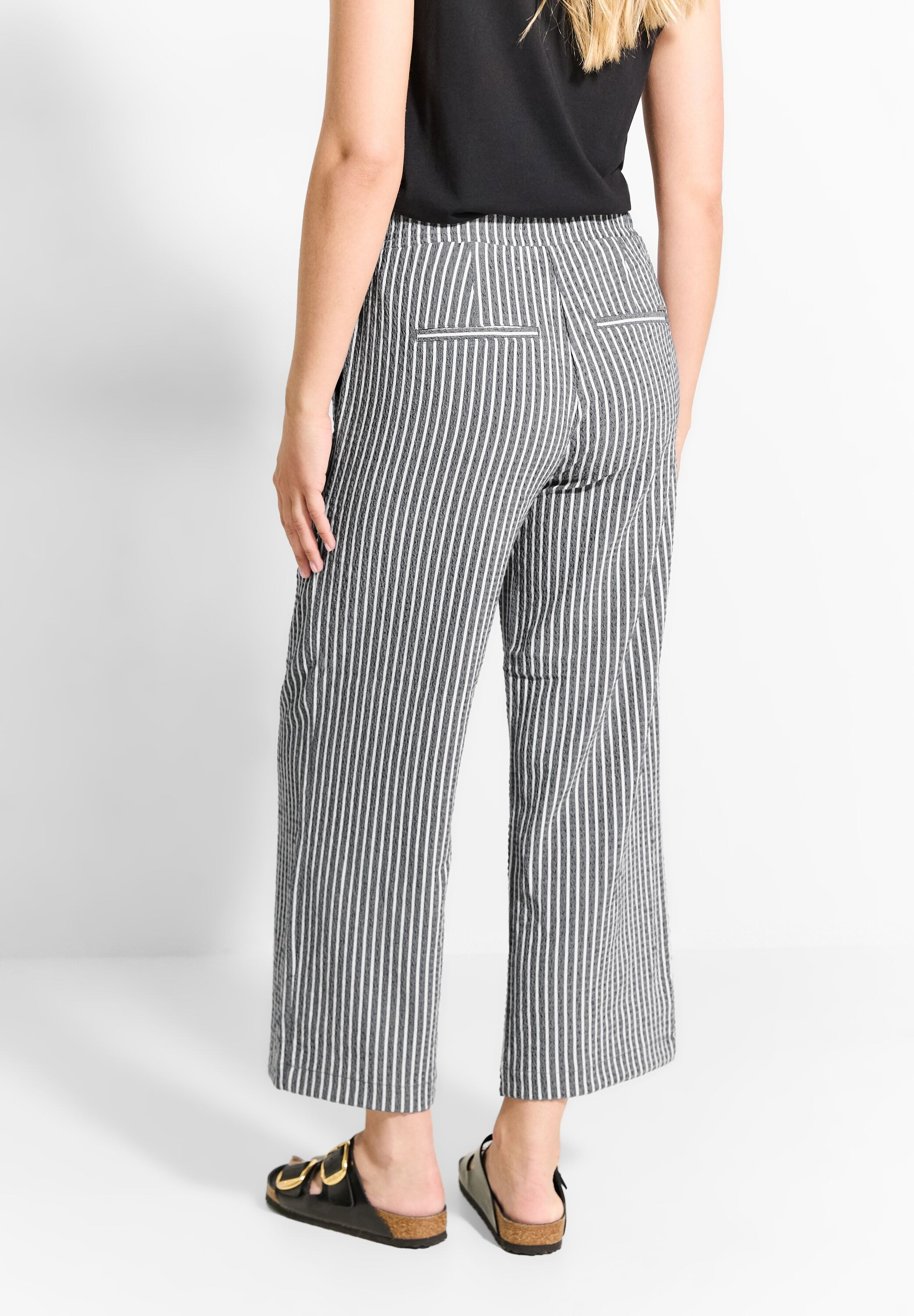 Cecil Stoffhose, High Waist günstig online kaufen