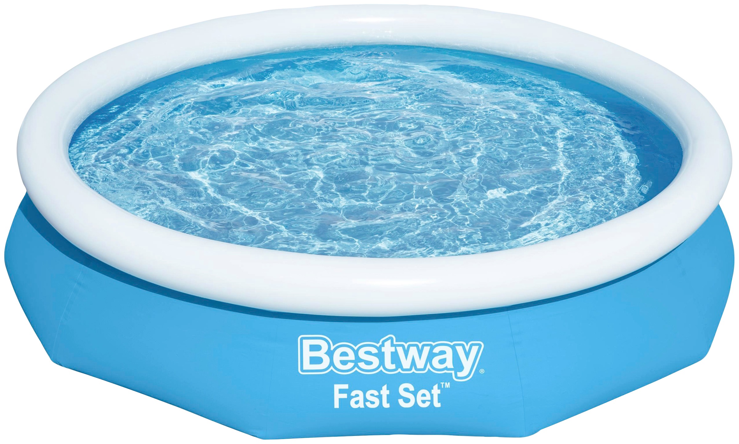 Bestway Quick-Up Pool »Pool m. Pumpe 305x66cm«, (3 tlg.), ØxH: 305x66 cm, mit Kartuschenfilterpumpe