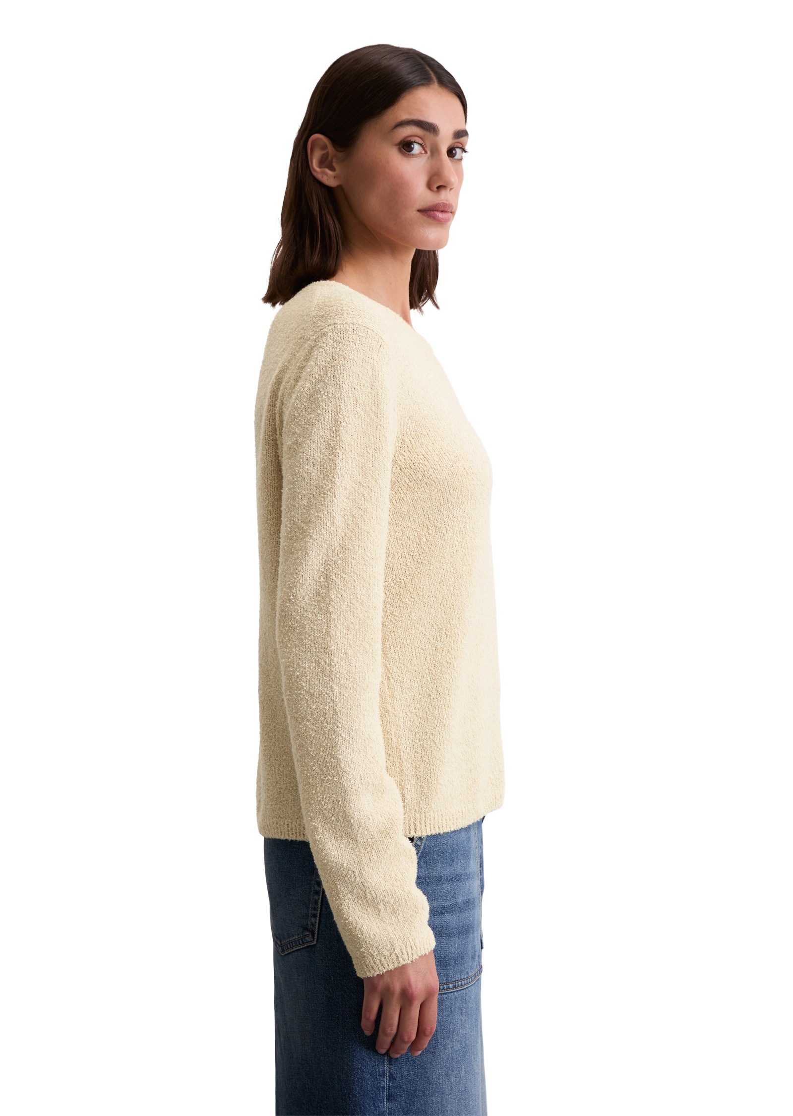 Marc OPolo Strickpullover "aus Bouclé-Garn" günstig online kaufen