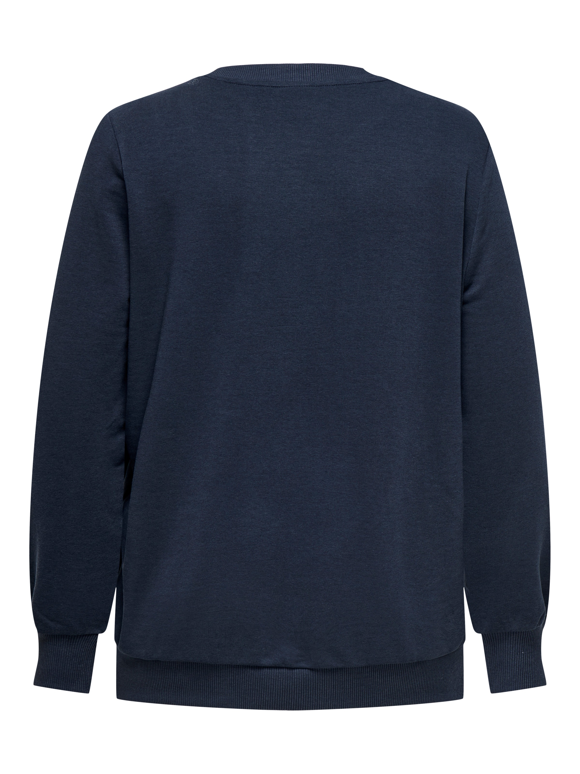 ONLY CARMAKOMA Sweatshirt "CARXMAS SNOW LS O-NECK SWEAT SWT", Baumwollmisch günstig online kaufen