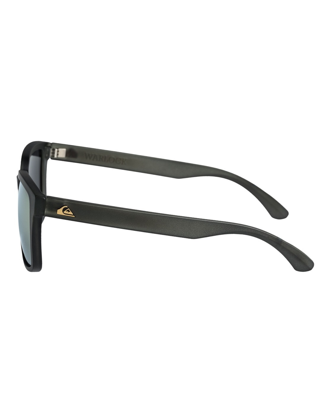 Quiksilver Lunettes De Soleil Polarisées Warlock Smoke / Gold One Size Homme 2