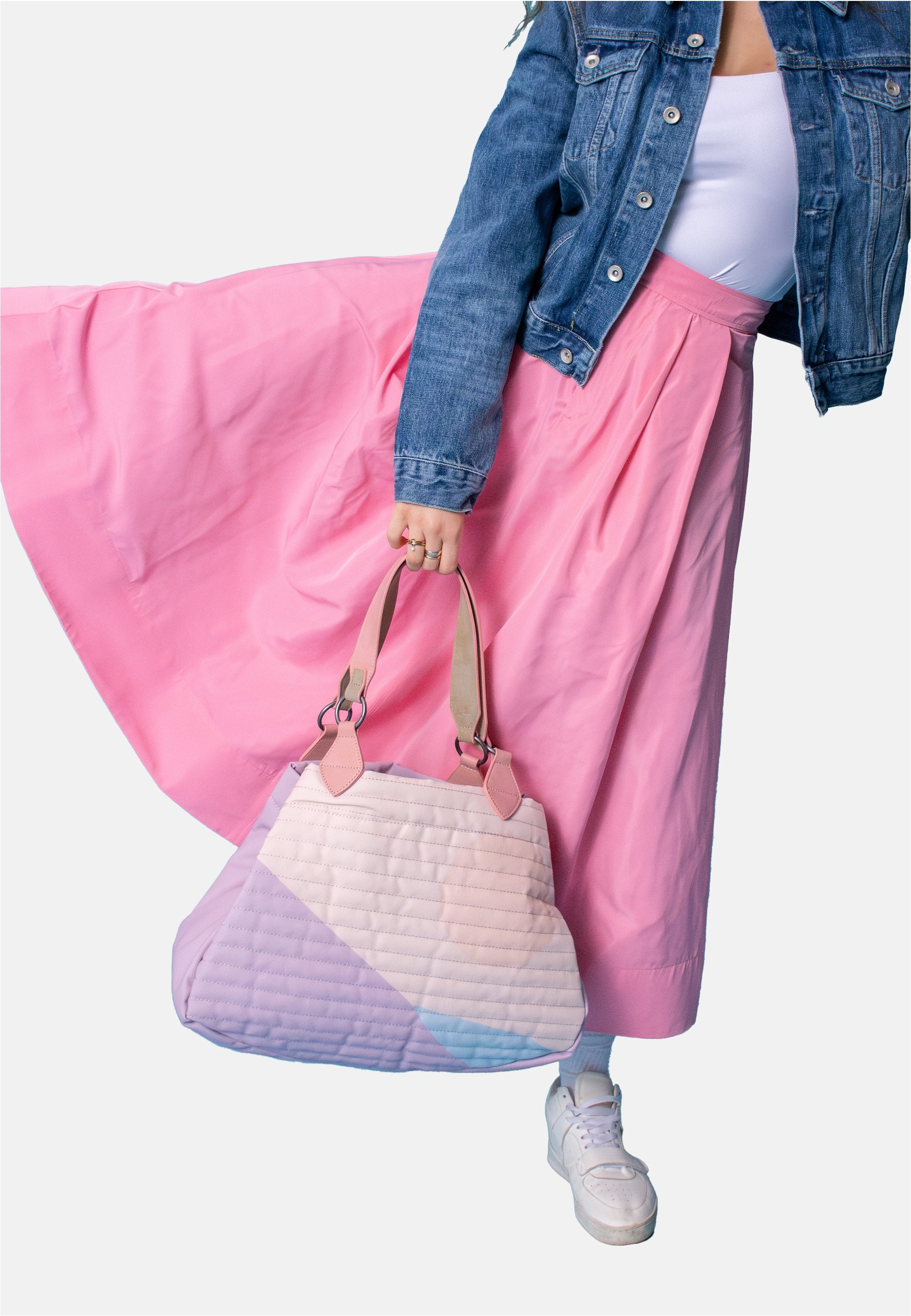 Fritzi aus Preußen Henkeltasche »Izzy Medium Limited Summer Dawn« mit wunderschönem Print und soften Farben