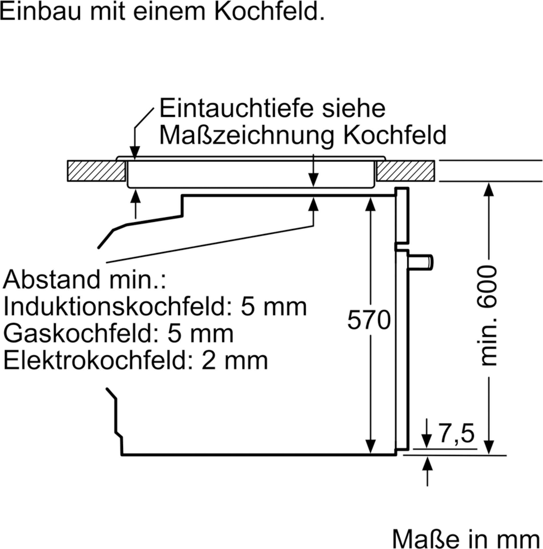 mit Elektro-Herd-Set HE578ABS0, BAUR Teleskopauszug Pyrolyse-Selbstreinigung »PQ521KA10«, | SIEMENS iQ500, nachrüstbar,