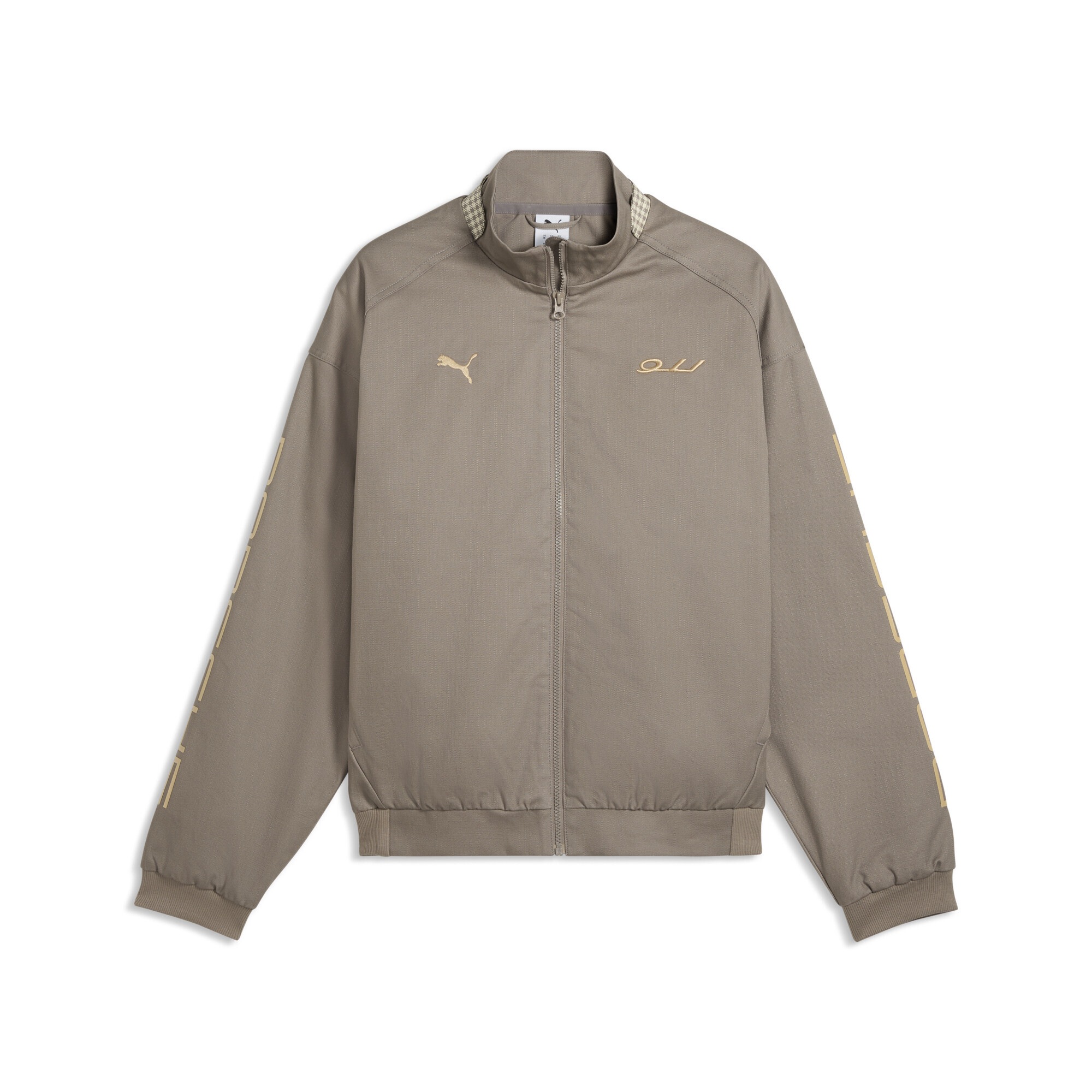PUMA Herren Trainingsjacke "Porsche Legacy Lifestyle Jacke Herren", beige, Gr. XL, Obermaterial: 100% Baumwolle. Futter: 100% Polyester. Füllung: