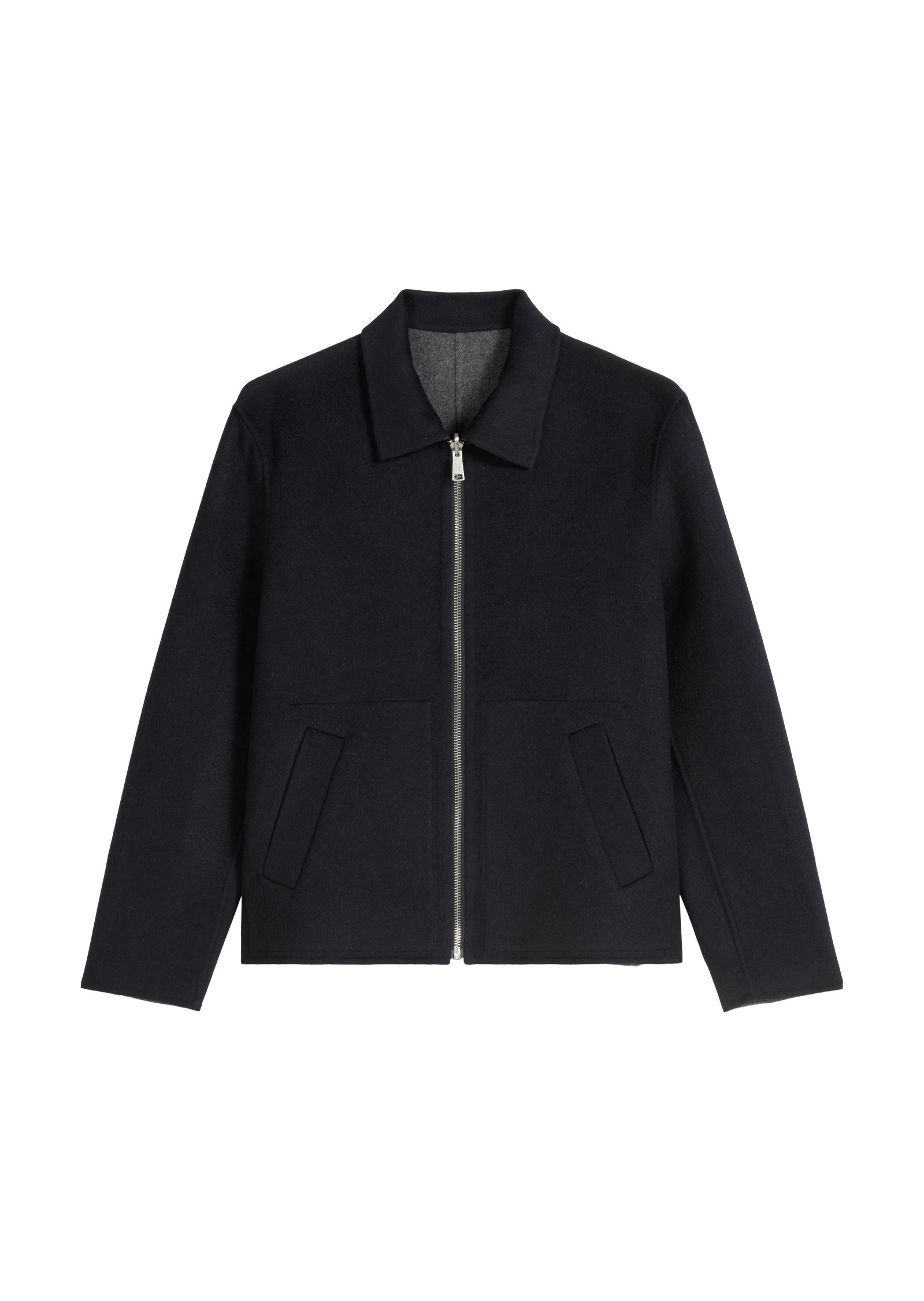 Marc O'Polo Outdoorjacke »aus kompakter Double-Face-Wool« ohne Kapuze