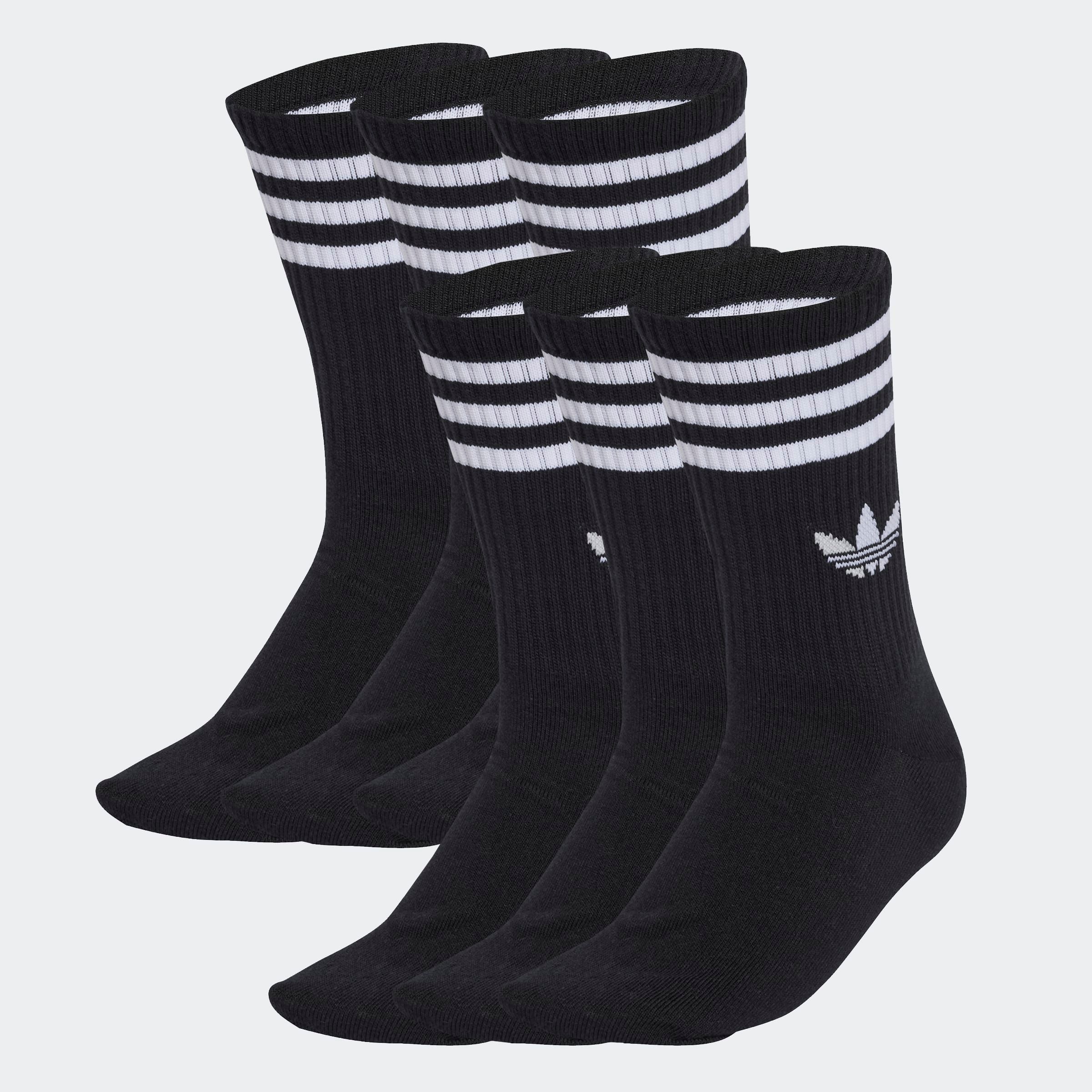 adidas Originals Sportsocken "3S CREW S 6P" für Erwachsene, geripptes Mater günstig online kaufen