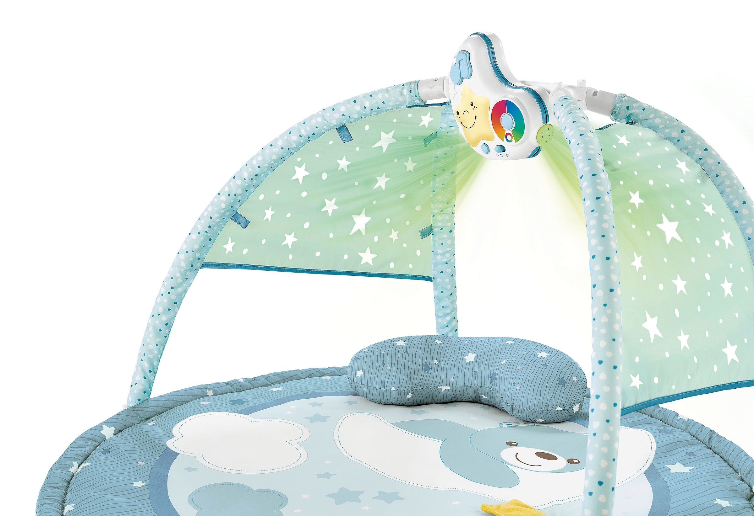 Chicco Baby Gym »Farbspiel Gym, Blue«, mit Projektionen und Melodien