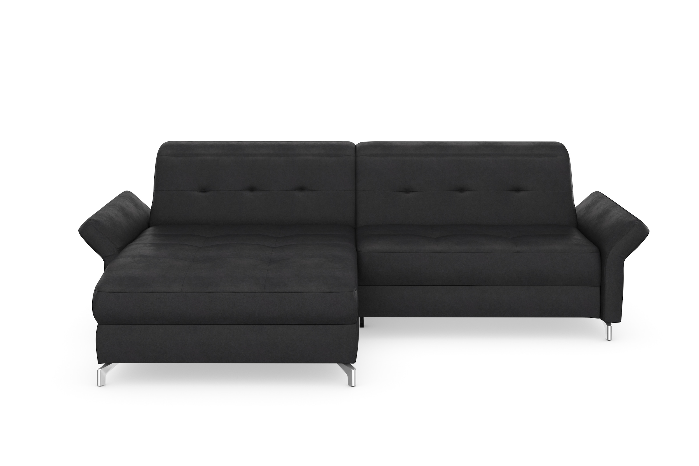 Home affaire Ecksofa "Maredo L-Form" Federkern, wahlweise auch mit Kopfteil günstig online kaufen