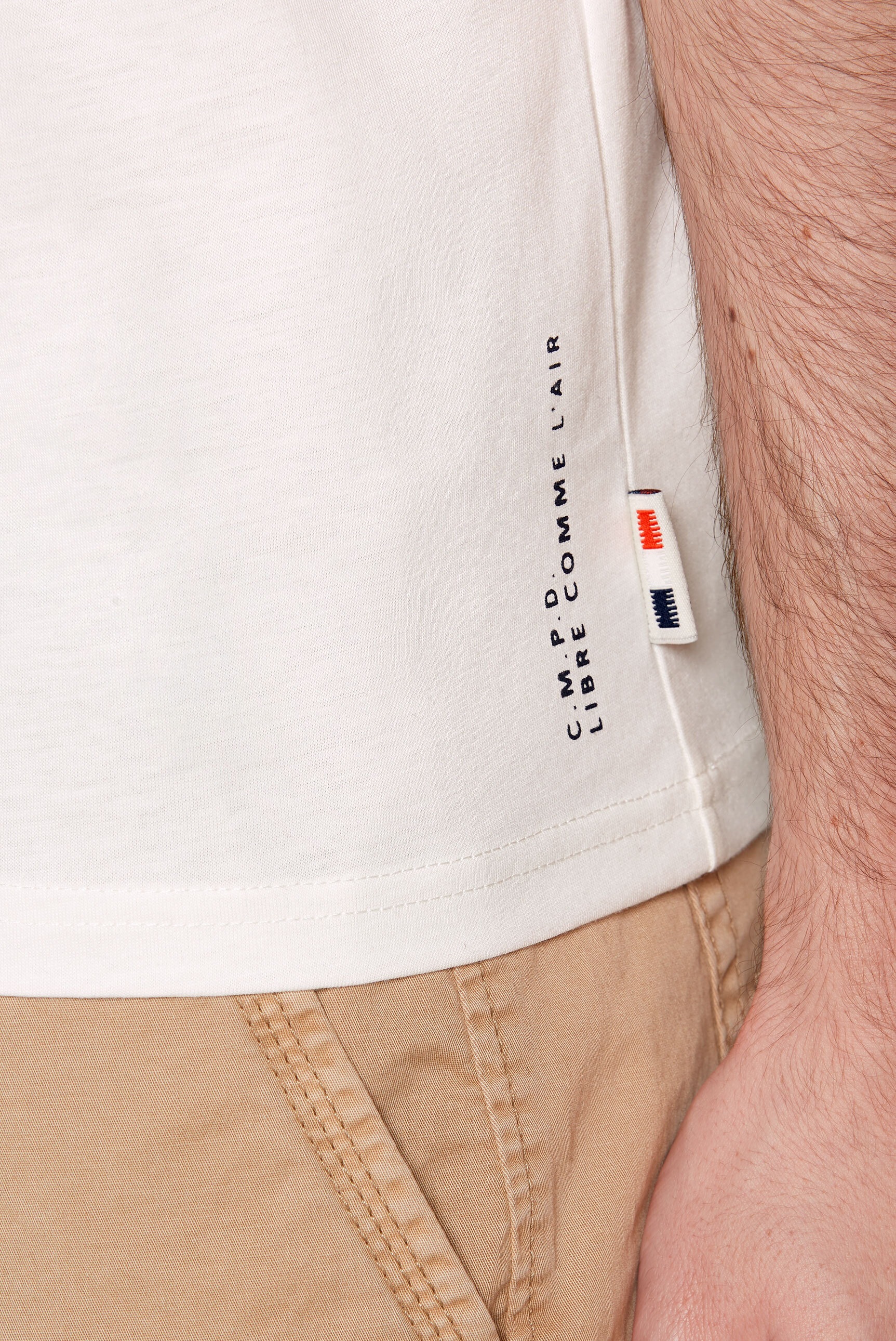 CMPD Rundhalsshirt, mit Necktape