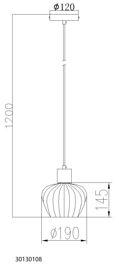 NOWA LED-Hängeleuchte »TOY«, 1 flammig, Leuchtmittel E27 | ohne Leuchtmittel