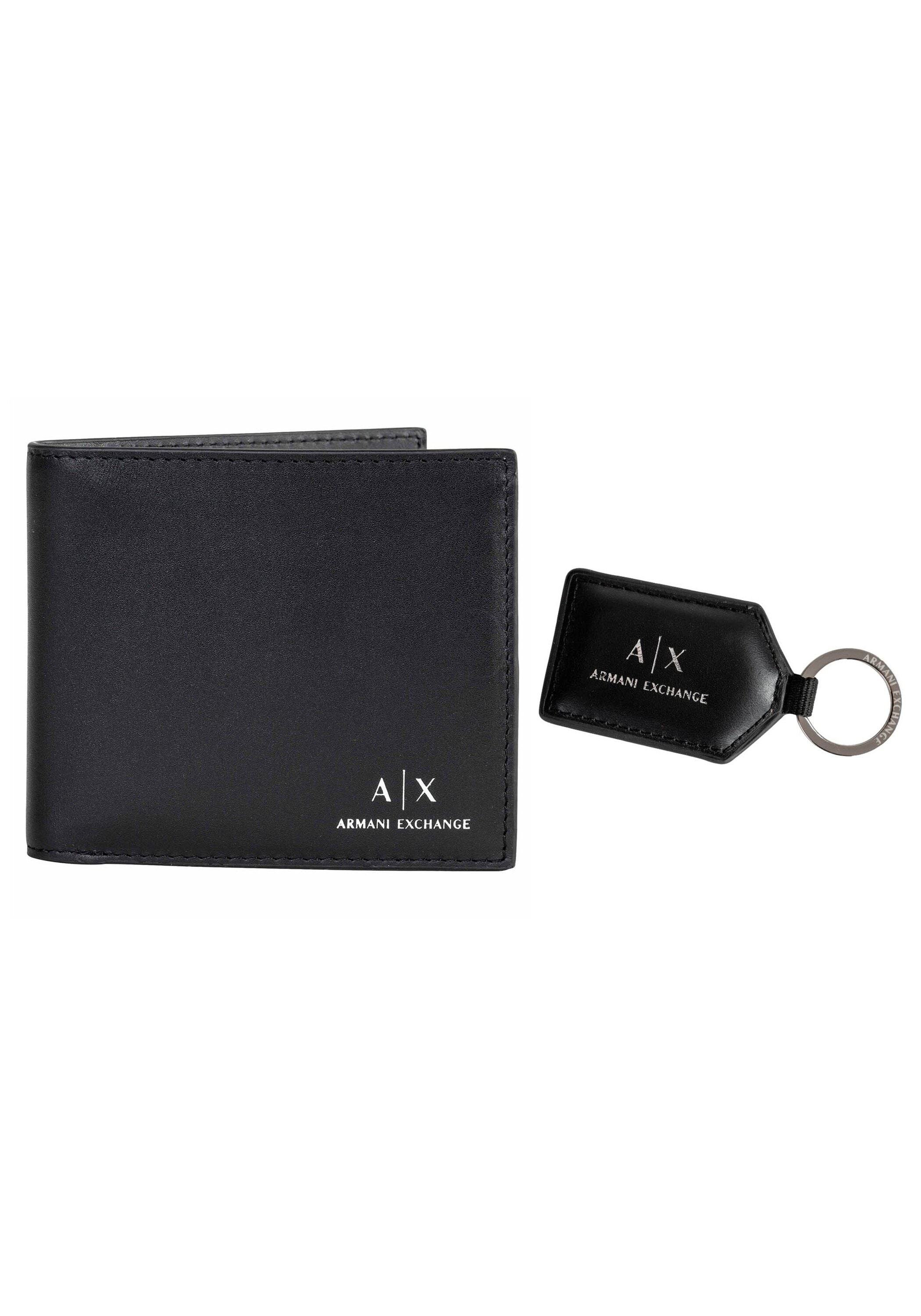 ARMANI EXCHANGE Geldbörse "Geldbörse Plain Leather Gift Set" günstig online kaufen