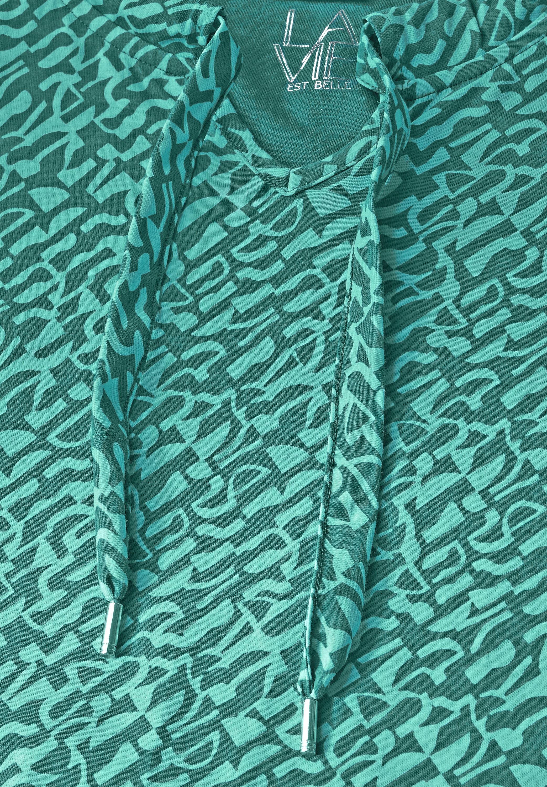 Cecil Langarmshirt, mit grafischem Muster