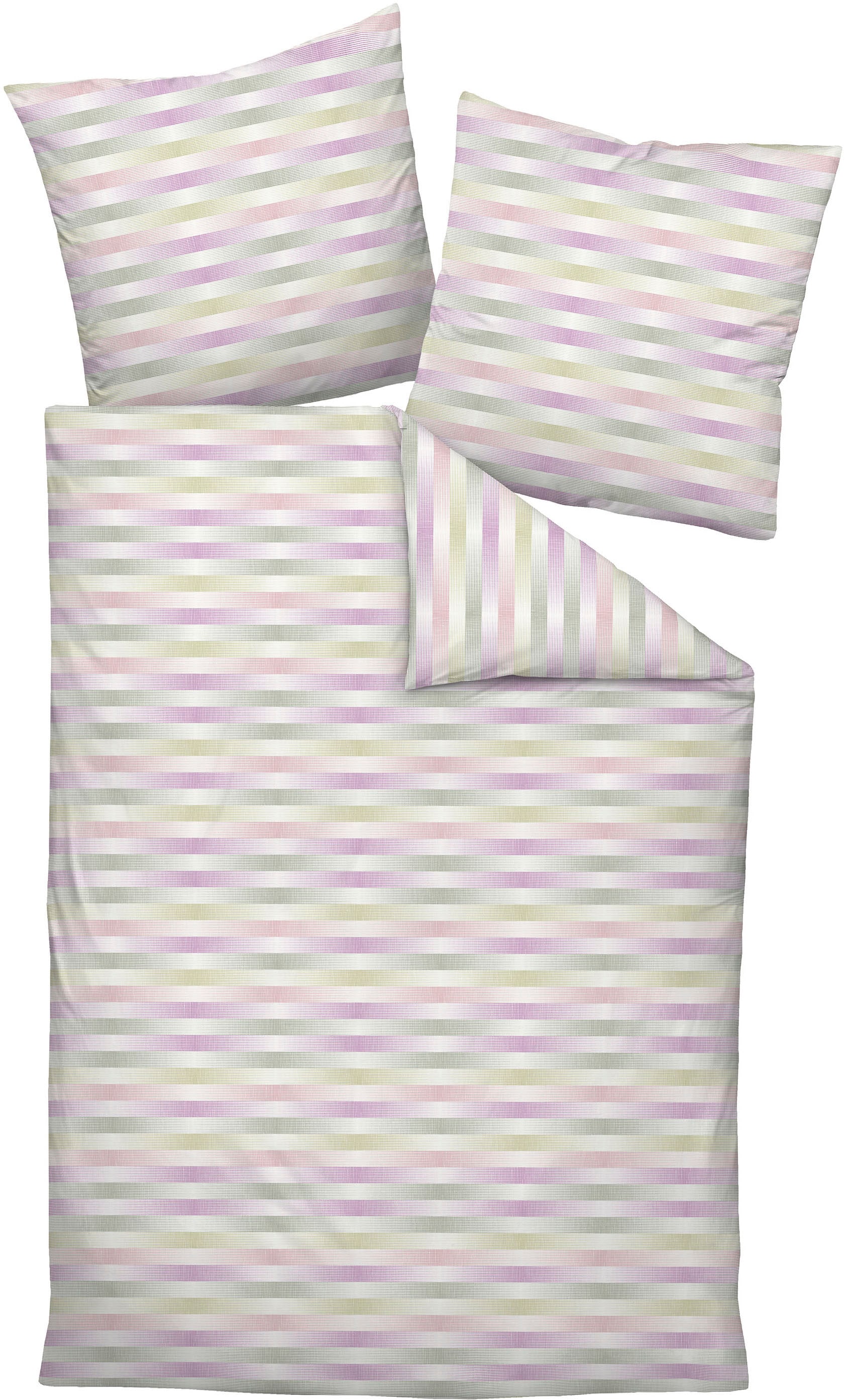 Janine Bettwäsche "CARMEN S 55124 06 * 155X220,80x80" mit Reißverschluss günstig online kaufen