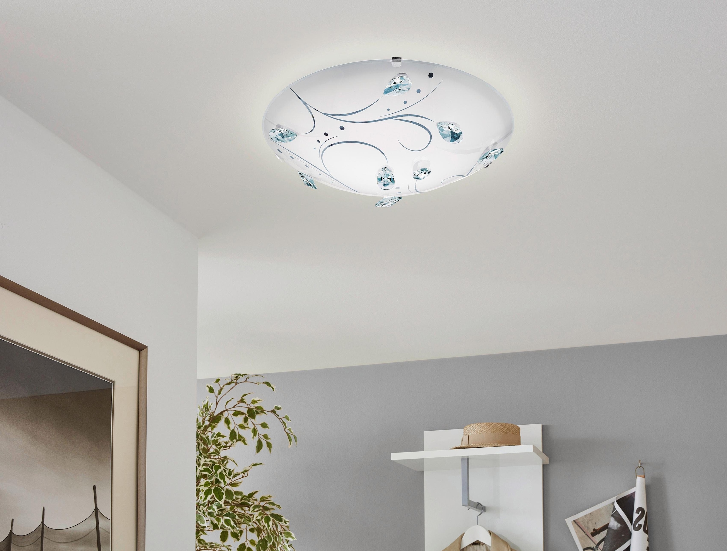 EGLO Deckenleuchte »SORRENTA 1« LED-Board 1 Stk. Neutralweiß LED tauschbar