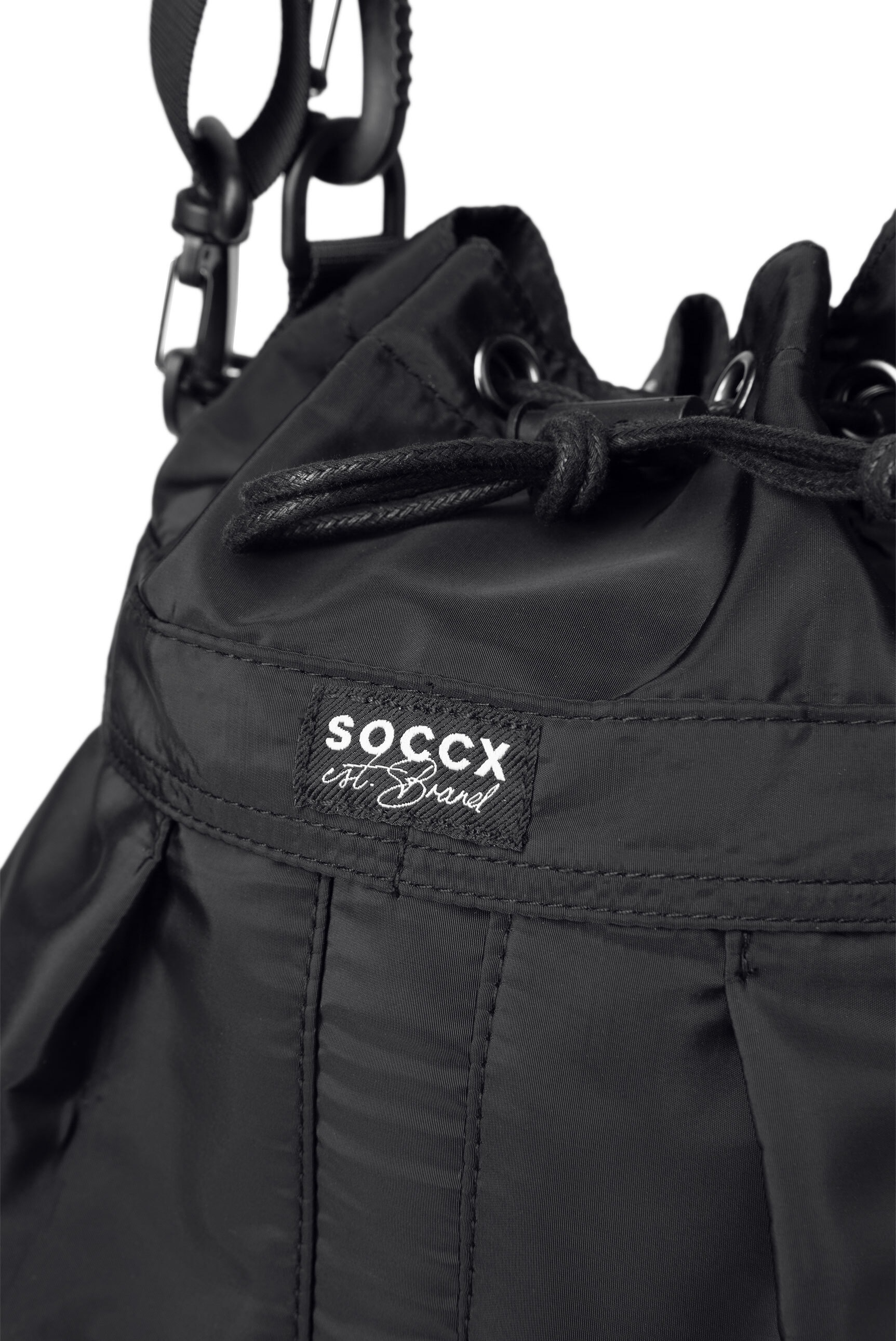 SOCCX Beuteltasche, mit vielen Innenfächern