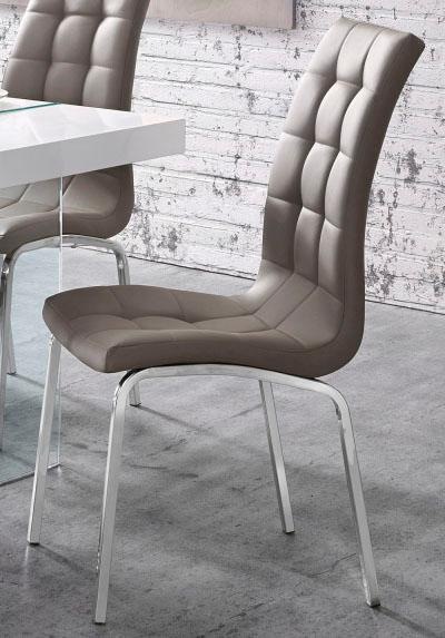 OTTO home 4-Fußstuhl "Lila" (Set) 2 Stk.(2 Stück) Bezug in Kunstleder, verc günstig online kaufen