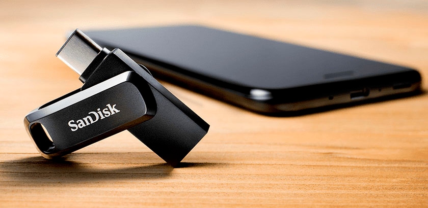 Sandisk USB-Stick »Ultra® Dual Drive Go USB Type-C™ 64 GB«, (USB 3.1)