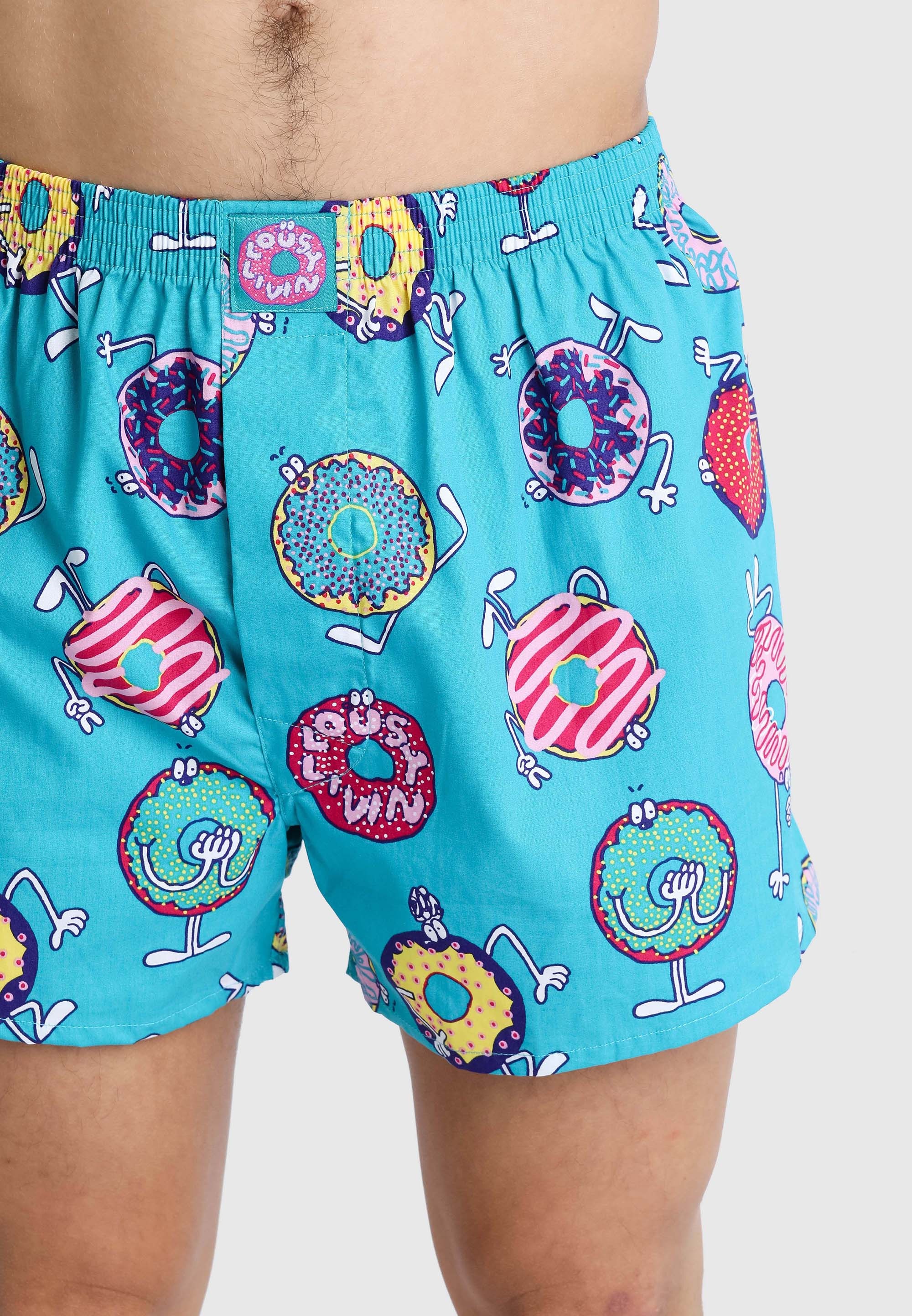 Lousy Livin Boxershorts »Donuts«, mit trendigem Allover-Print